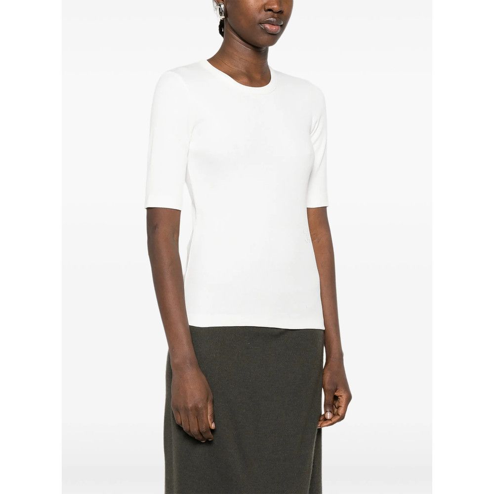 CLOSED Closed WHITE Tops - T-shirts & Jerseys Size M / US 6-8 / IT 42-44 - 4 Thumbnail