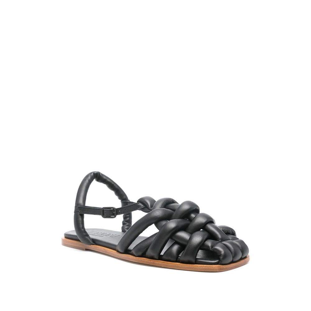 Hereu Hereu BLACK Sandals Size US 7 / IT 37 - 3 Thumbnail