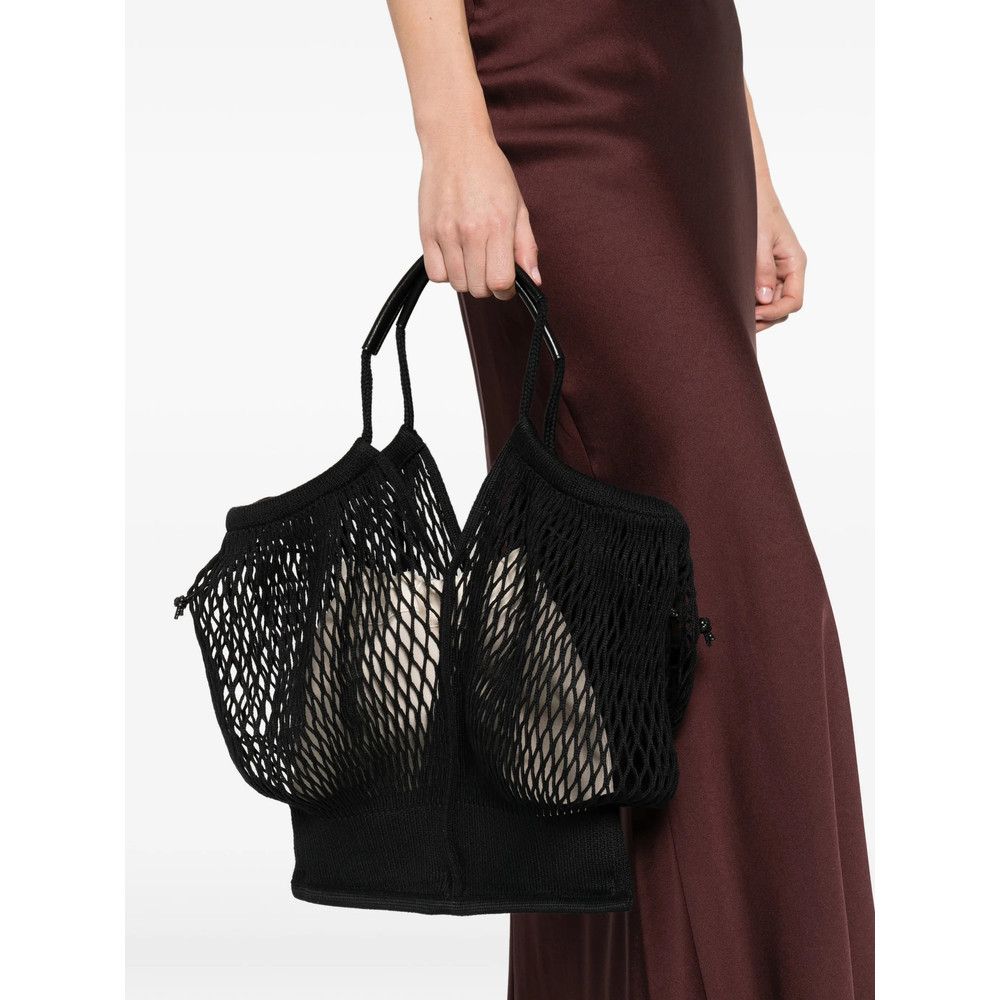 Hereu Hereu BLACK Tote Bags Size ONE SIZE - 3 Thumbnail