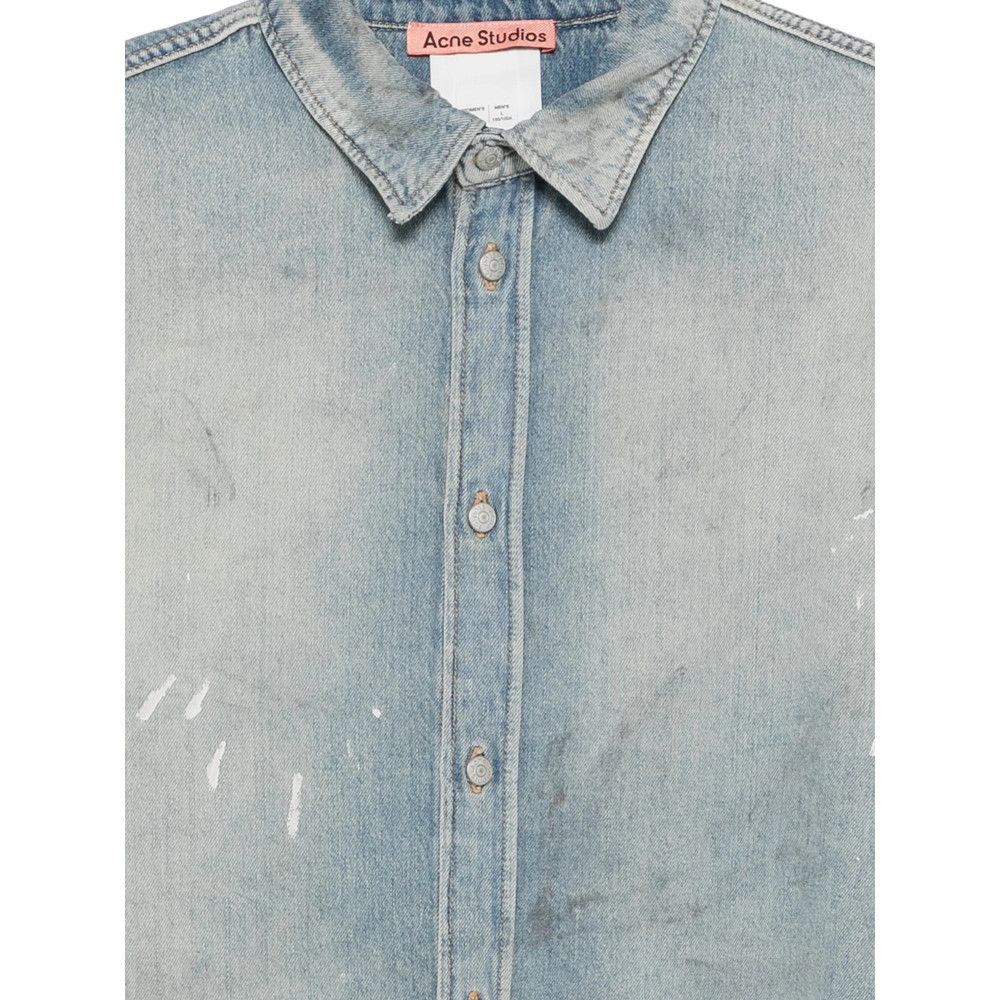 Acne Studios Acne Studios BLUE Shirts Size US XL / EU 56 / 4 - 3 Thumbnail