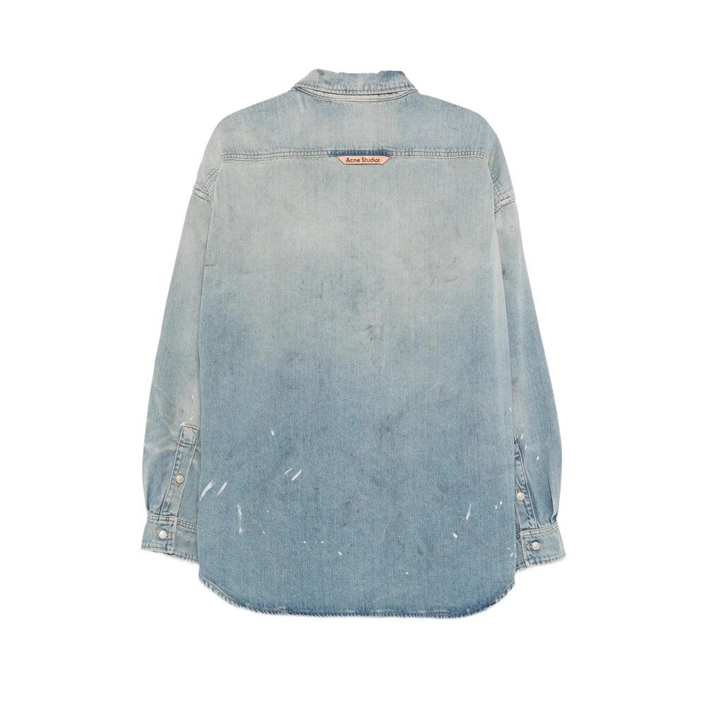 Acne Studios Acne Studios BLUE Shirts Size US XL / EU 56 / 4 - 2 Thumbnail