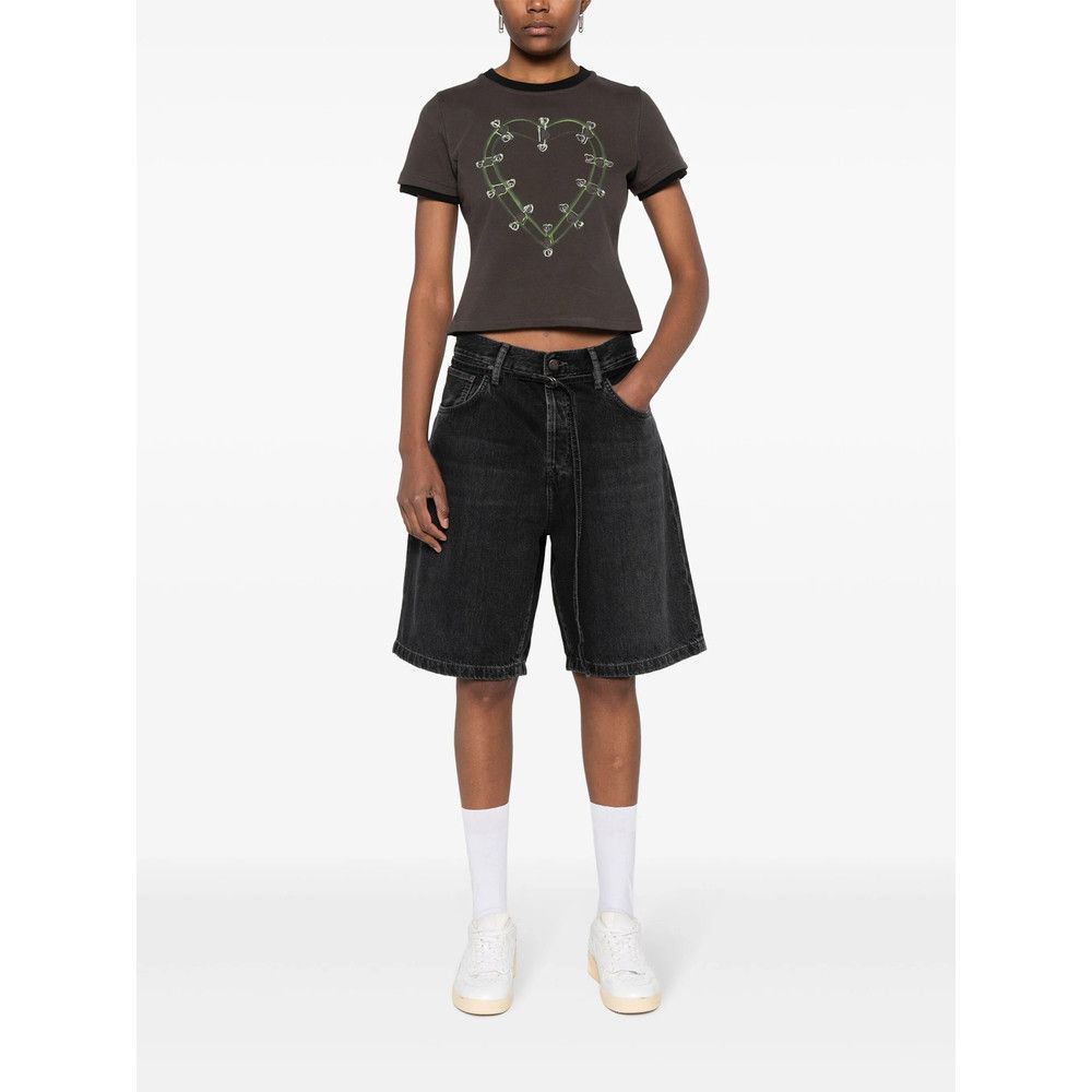 Acne Studios Acne Studios BLACK Shorts - Denim Shorts Size US 27 - 3 Thumbnail