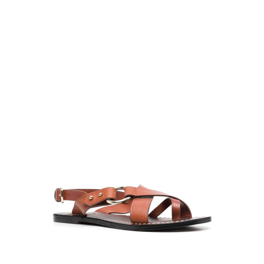 Soeur Soeur BROWN Sandals Size US 10 / IT 40 - 2 Thumbnail