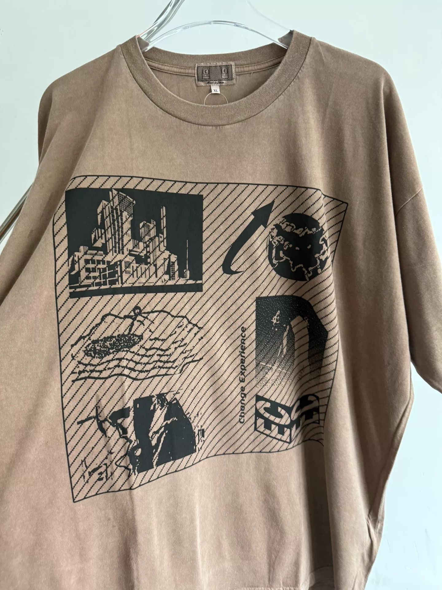 Cav Empt C.E Cavempt Big-T Oversized Short Sleeve Size US XL / EU 56 / 4 - 3 Thumbnail