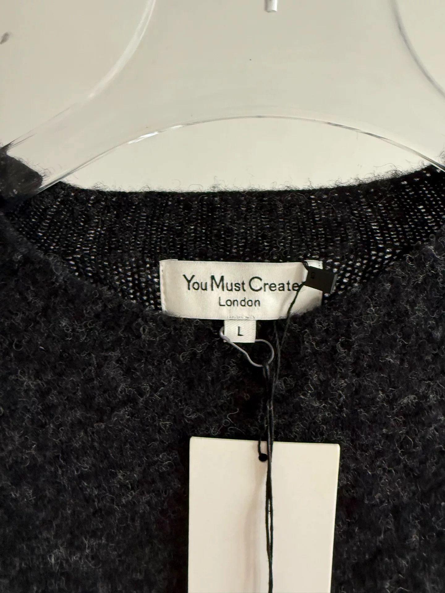 YMC YMC Black Green Mohair Sweater Size US L / EU 52-54 / 3 - 3 Thumbnail