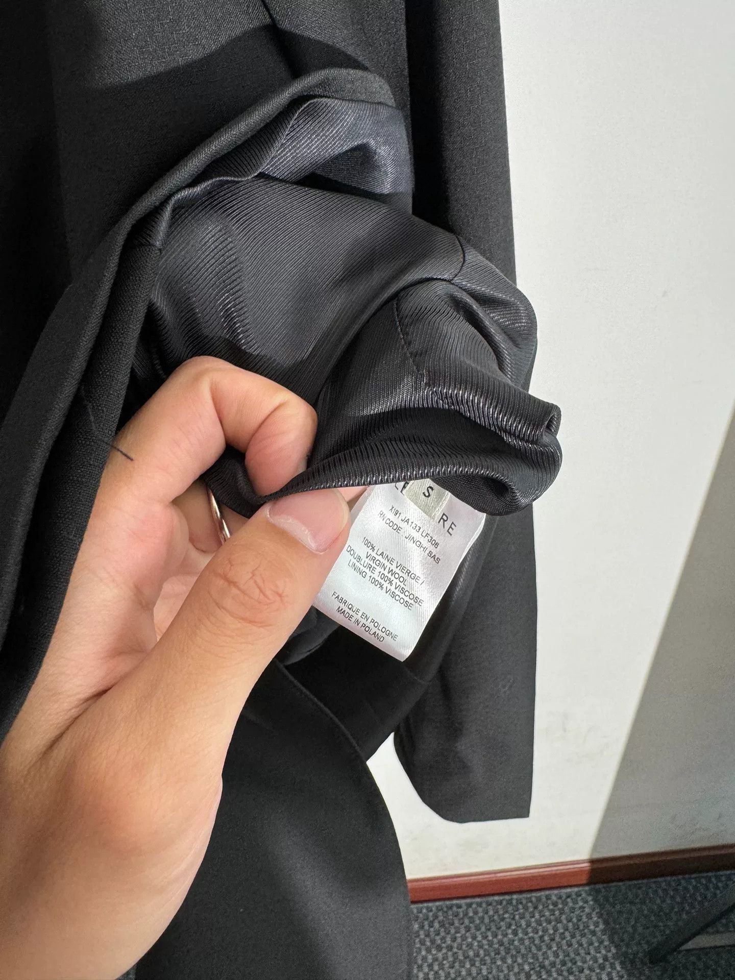 Lemaire Lemaire 18 Textured Wool Blazer Size US S / EU 44-46 / 1 - 4 Thumbnail