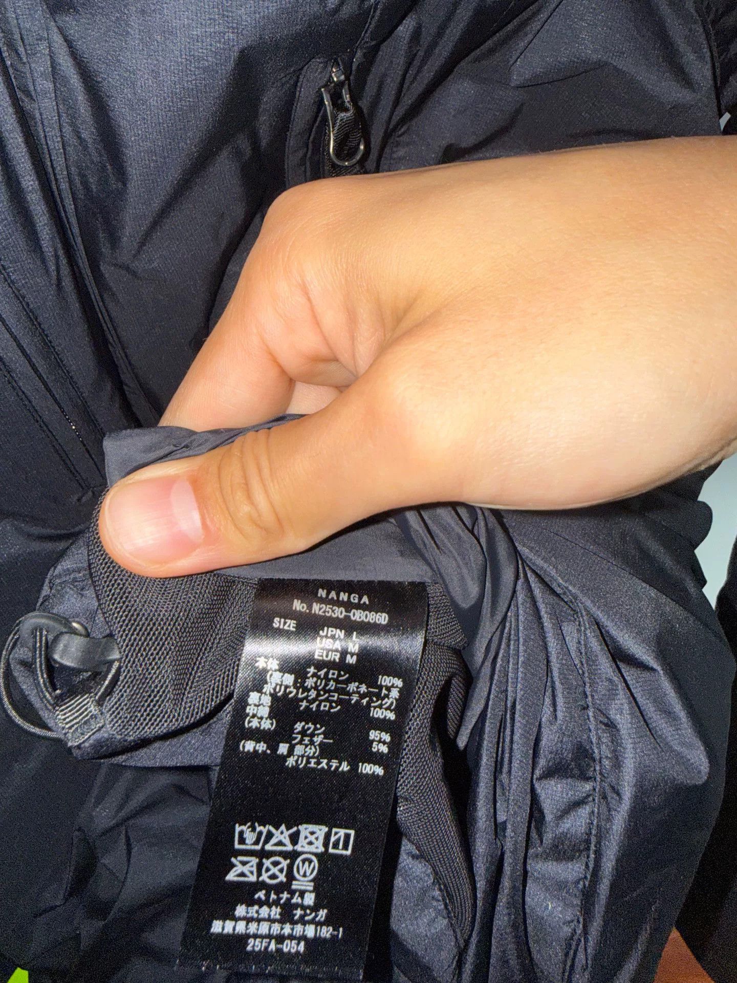 NANGA NANGA Mountain Peak Down Jacket Size US L / EU 52-54 / 3 - 5 Thumbnail