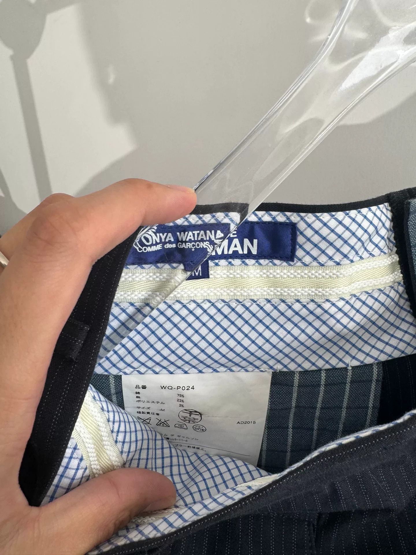 Junya Watanabe Junya Watanabe Striped Tailored Shorts Size US 30 / EU 46 - 3 Thumbnail