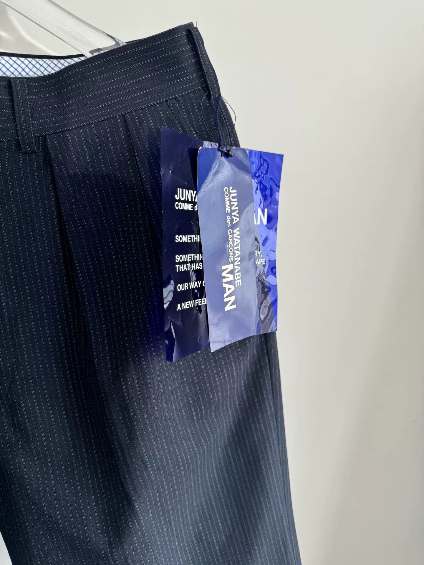 Junya Watanabe Junya Watanabe Striped Tailored Shorts Size US 30 / EU 46 - 4 Thumbnail