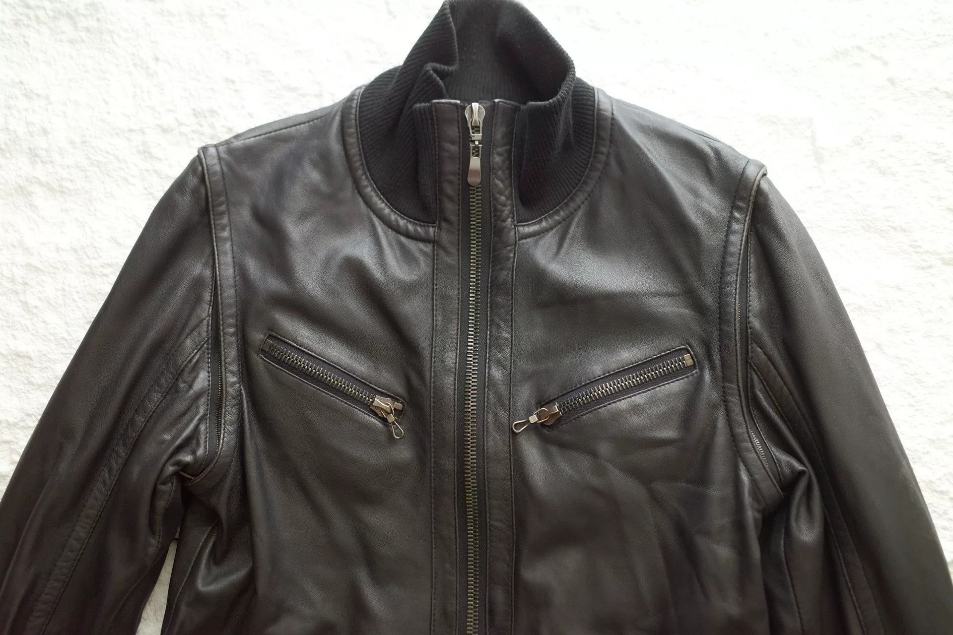 Shellac Shellac Japanese Sheepskin Leather Jacket Size US S / EU 44-46 / 1 - 3 Thumbnail