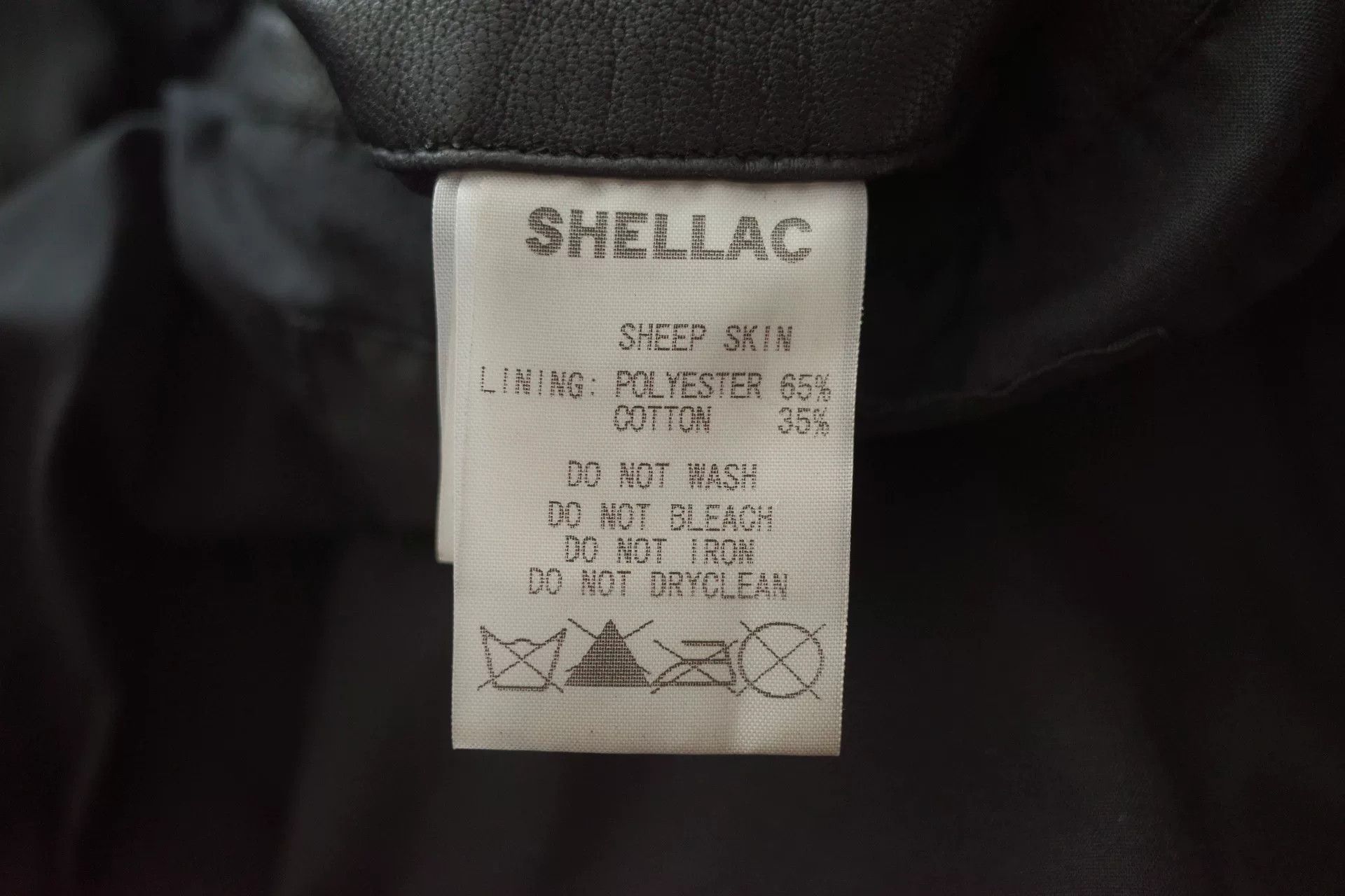 Shellac Shellac Japanese Sheepskin Leather Jacket Size US S / EU 44-46 / 1 - 9 Thumbnail