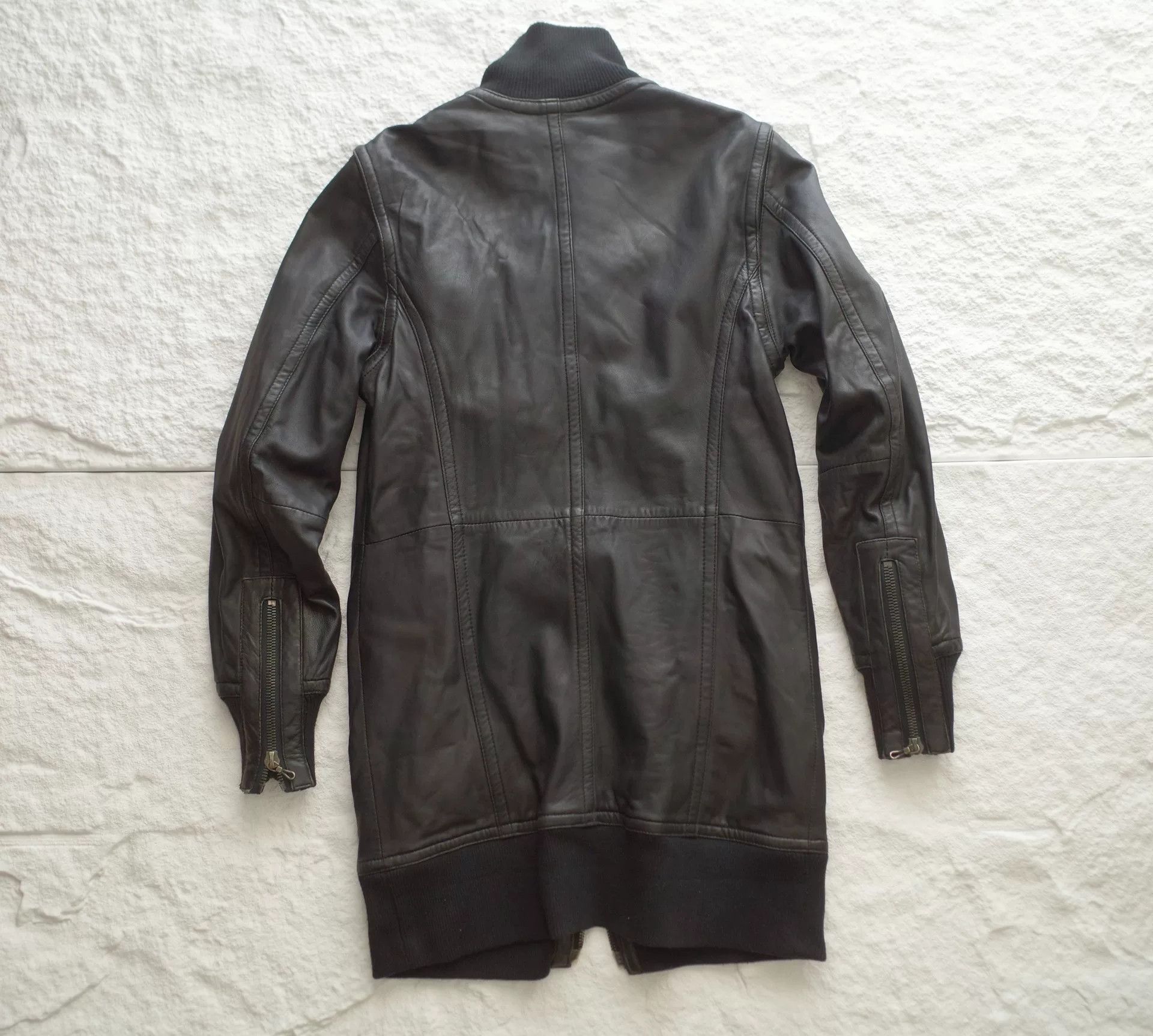 Shellac Shellac Japanese Sheepskin Leather Jacket Size US S / EU 44-46 / 1 - 2 Thumbnail