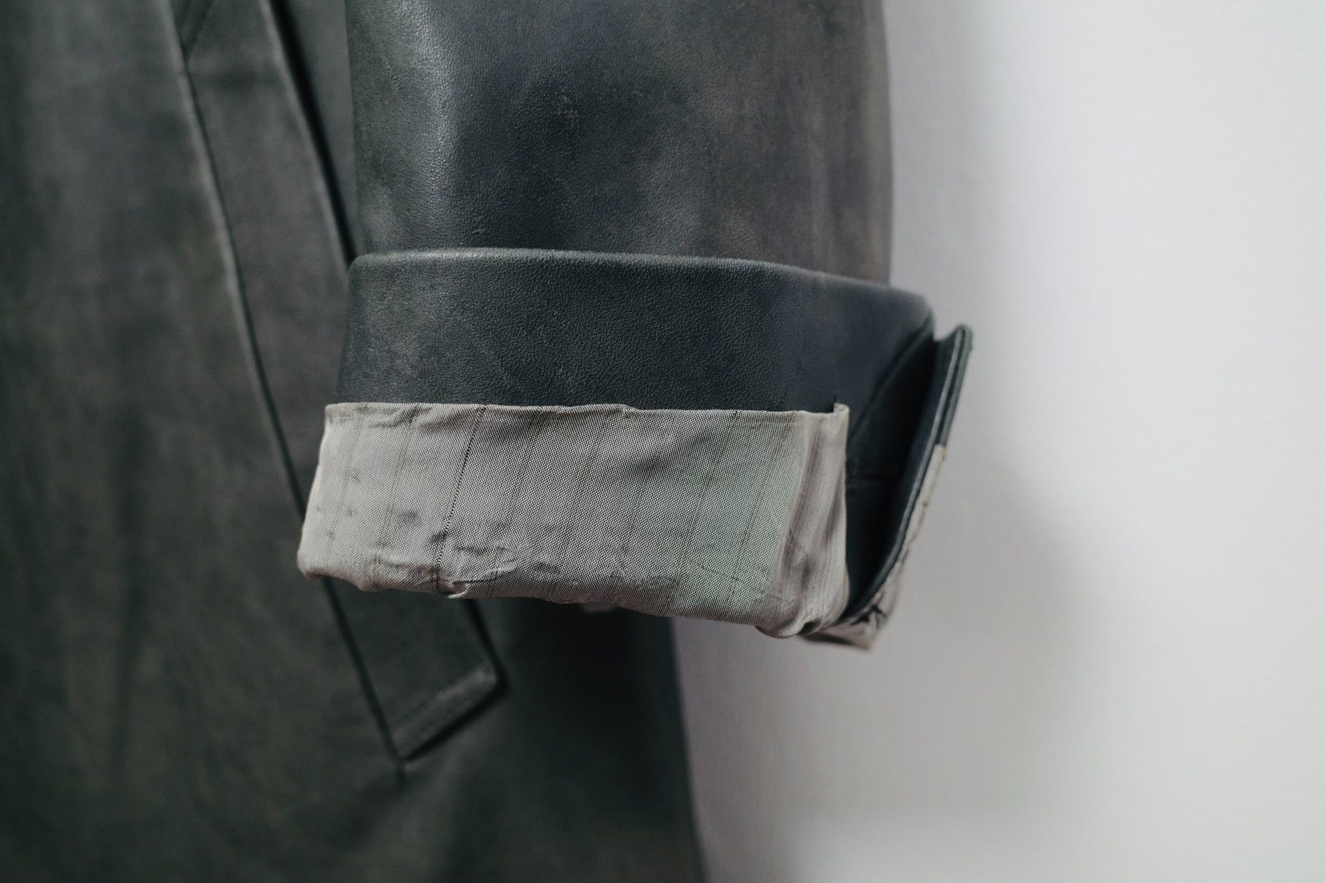 Carol Christian Poell Carol Christian Poell Archive Leather Coat Size US M / EU 48-50 / 2 - 6 Thumbnail