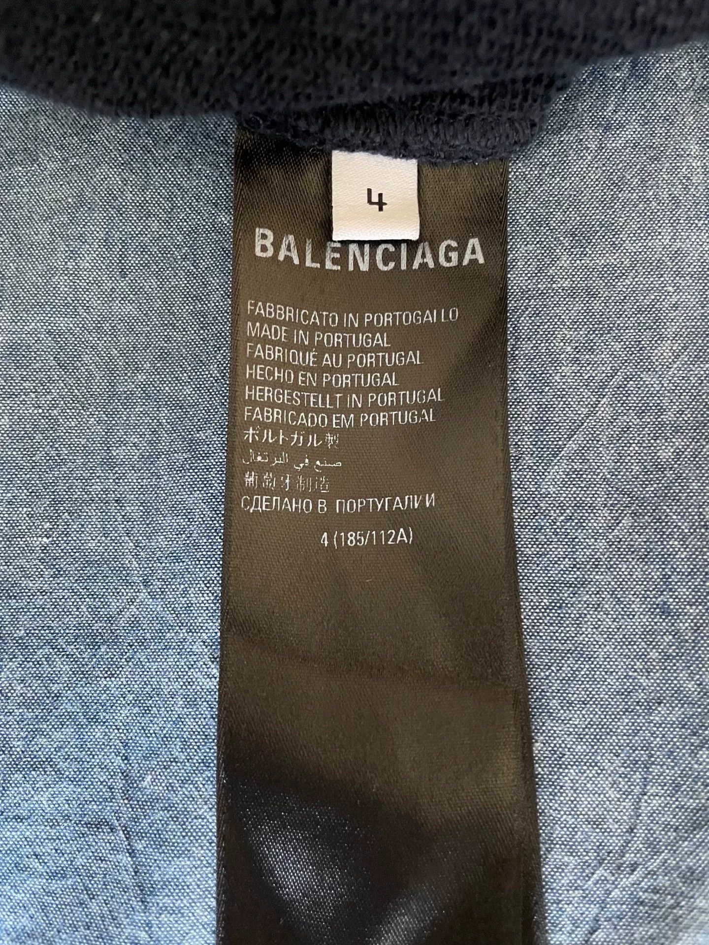 Balenciaga Balenciaga 360 Blizzard Mud-dyed Zip Hoodie Size US XL / EU 56 / 4 - 5 Thumbnail