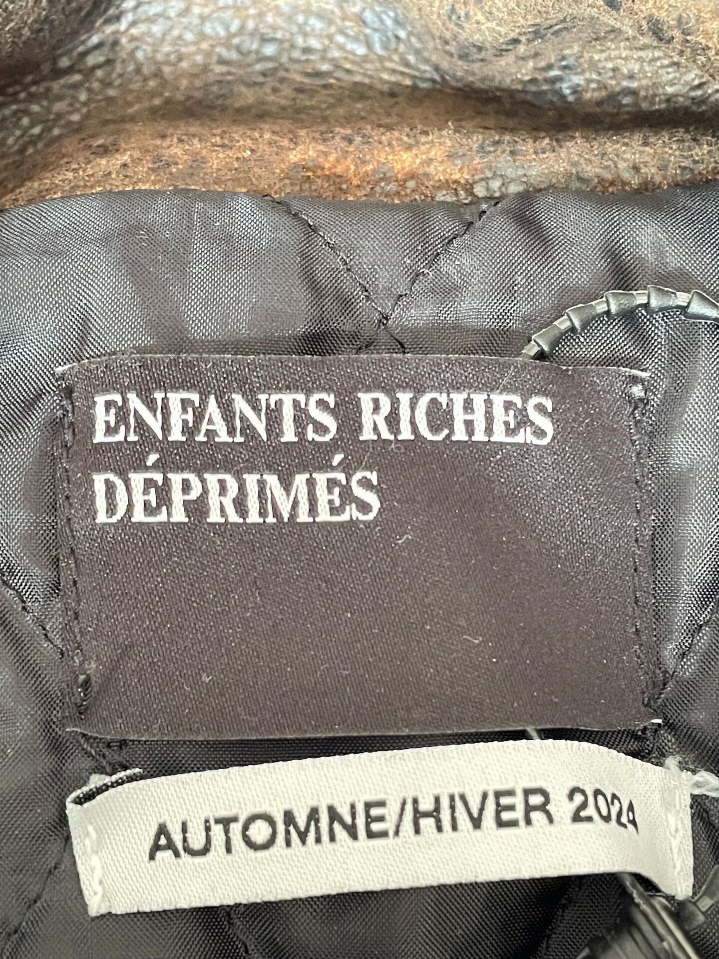 Enfants Riches Deprimes ERD 24FW Distressed Blue Canvas Jacket Size US L / EU 52-54 / 3 - 3 Thumbnail