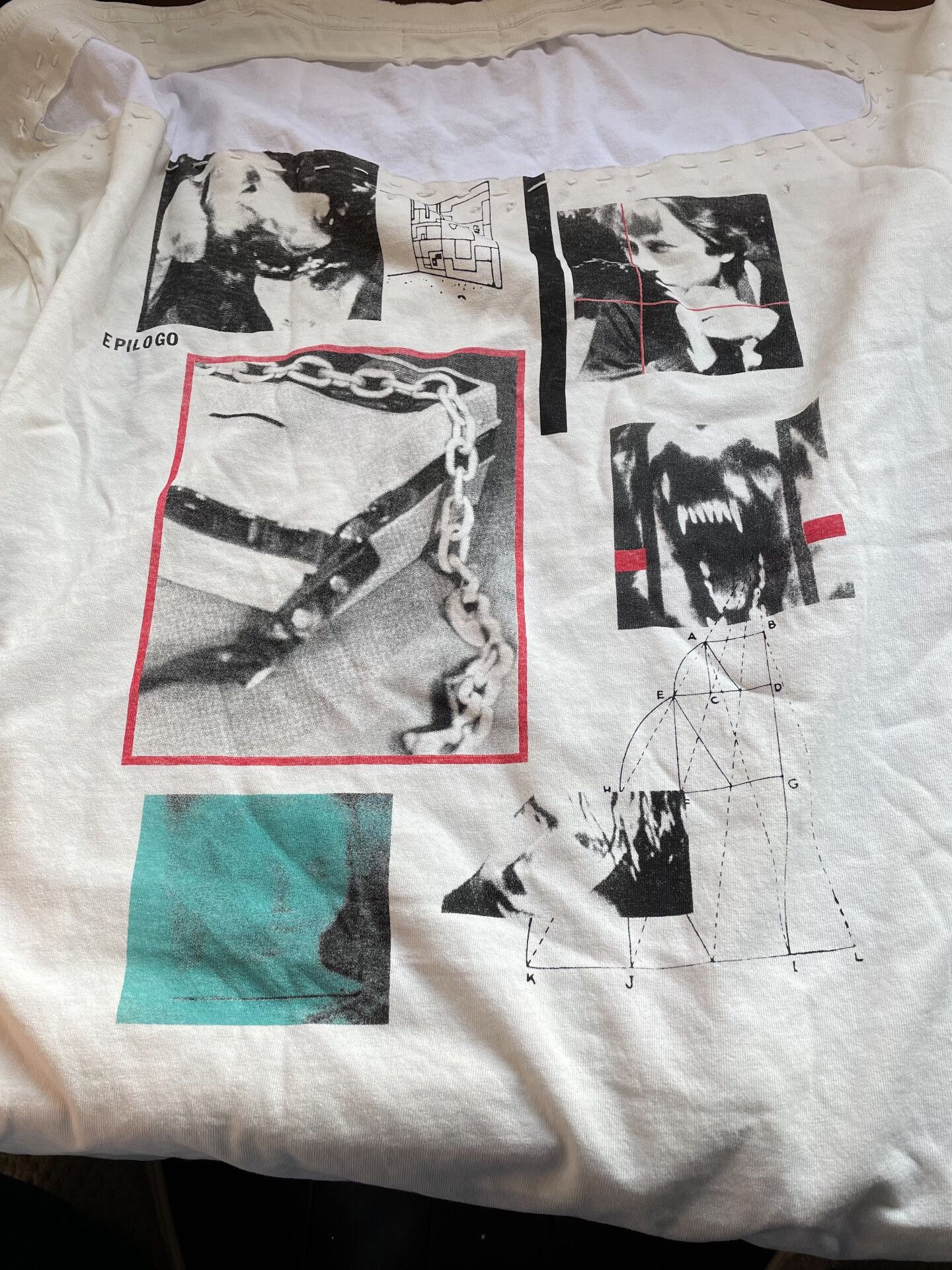 Enfants Riches Deprimes ERD 25FW Modular Portrait Illustration LS T-Shirt Size US M / EU 48-50 / 2 - 8 Thumbnail