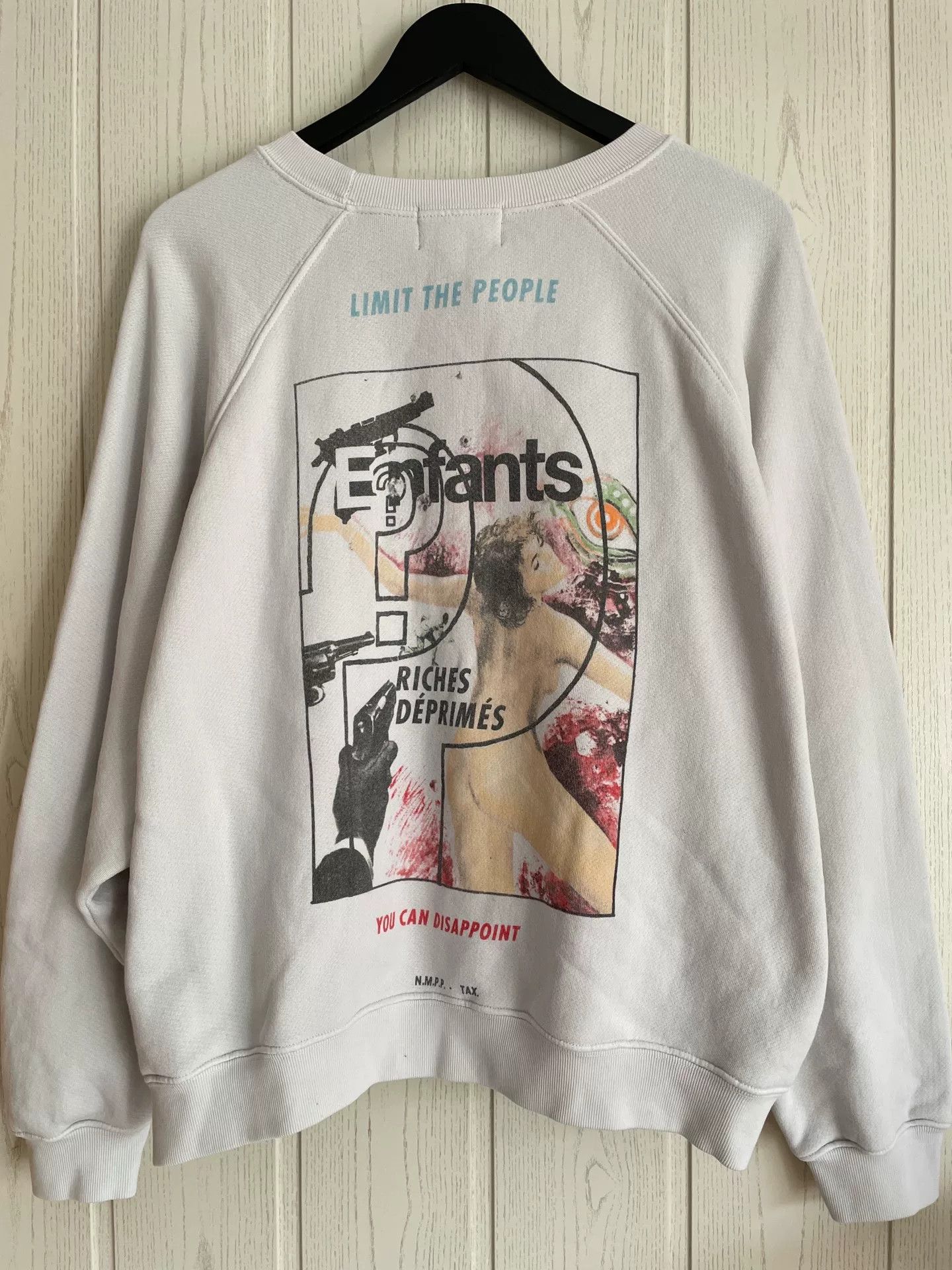 Enfants Riches Deprimes Enfants Riches Deprimes Thrilling Raglan Sweatshirt Size US M / EU 48-50 / 2 - 2 Thumbnail
