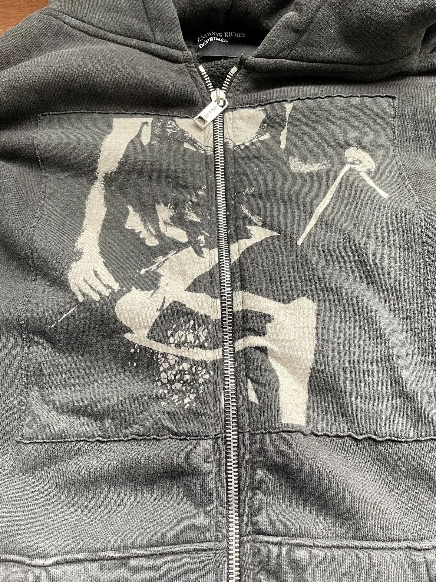 Enfants Riches Deprimes Enfants Riches Deprimes ERD24FW Asphyxiation Zip Hoodie Size US M / EU 48-50 / 2 - 8 Thumbnail