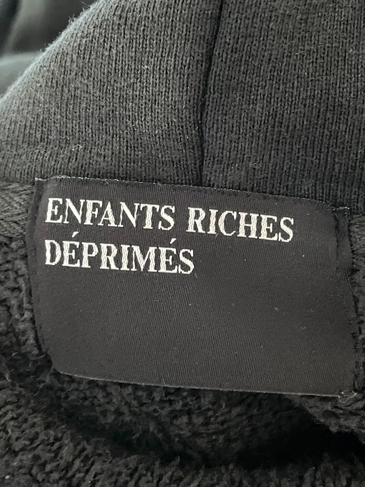 Enfants Riches Deprimes Enfants Riches Deprimes ERD24FW Asphyxiation Zip Hoodie Size US M / EU 48-50 / 2 - 3 Thumbnail