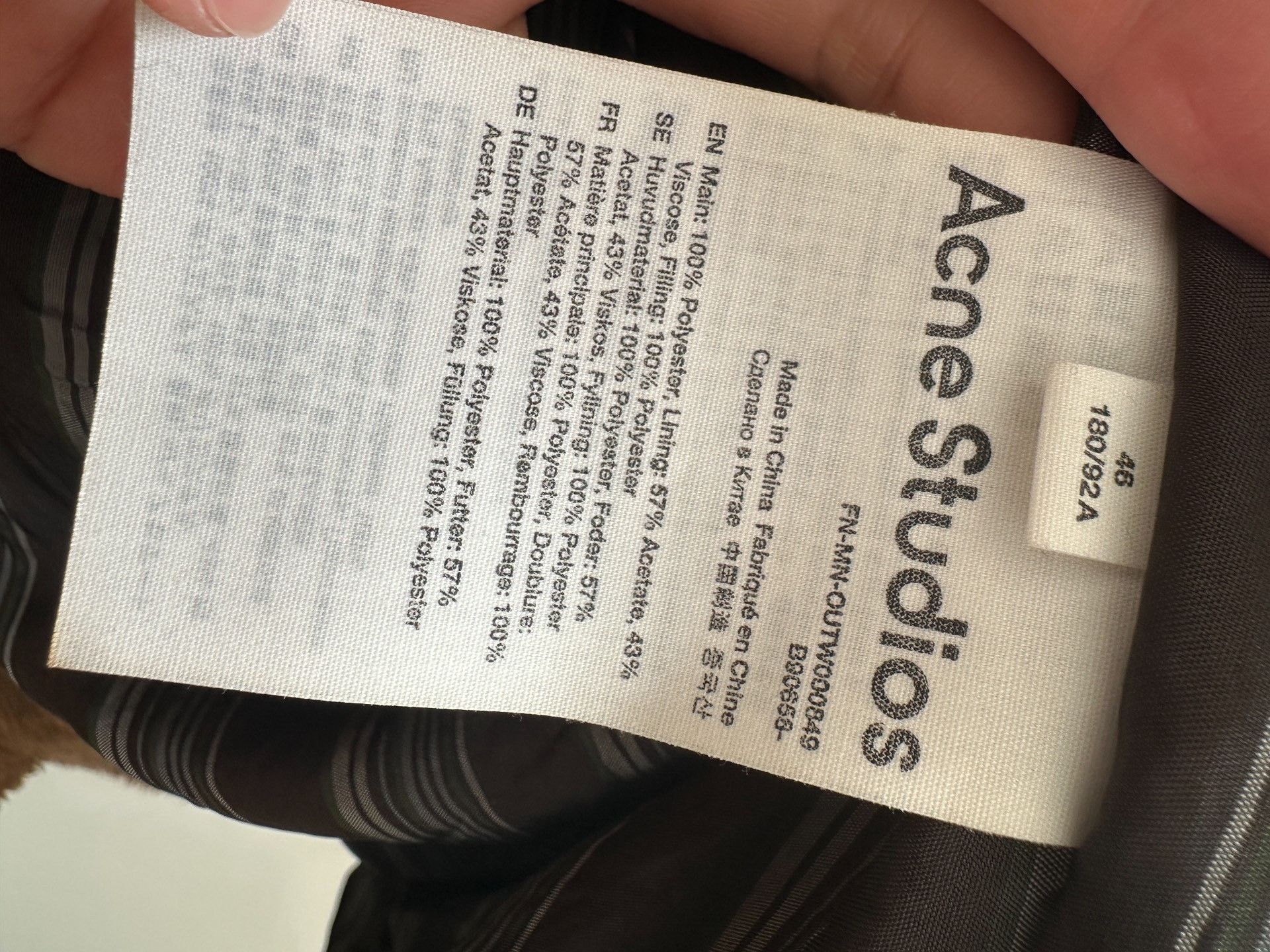 Acne Studios Acne Studios Teddy Coat Size US S / EU 44-46 / 1 - 5 Thumbnail