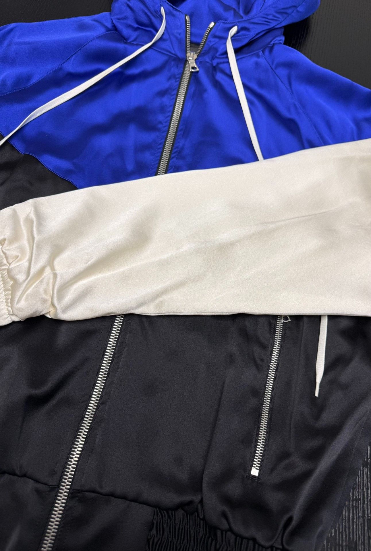 Amiri AMIRI Silk Zip Hoodie Jacket Size US L / EU 52-54 / 3 - 5 Thumbnail