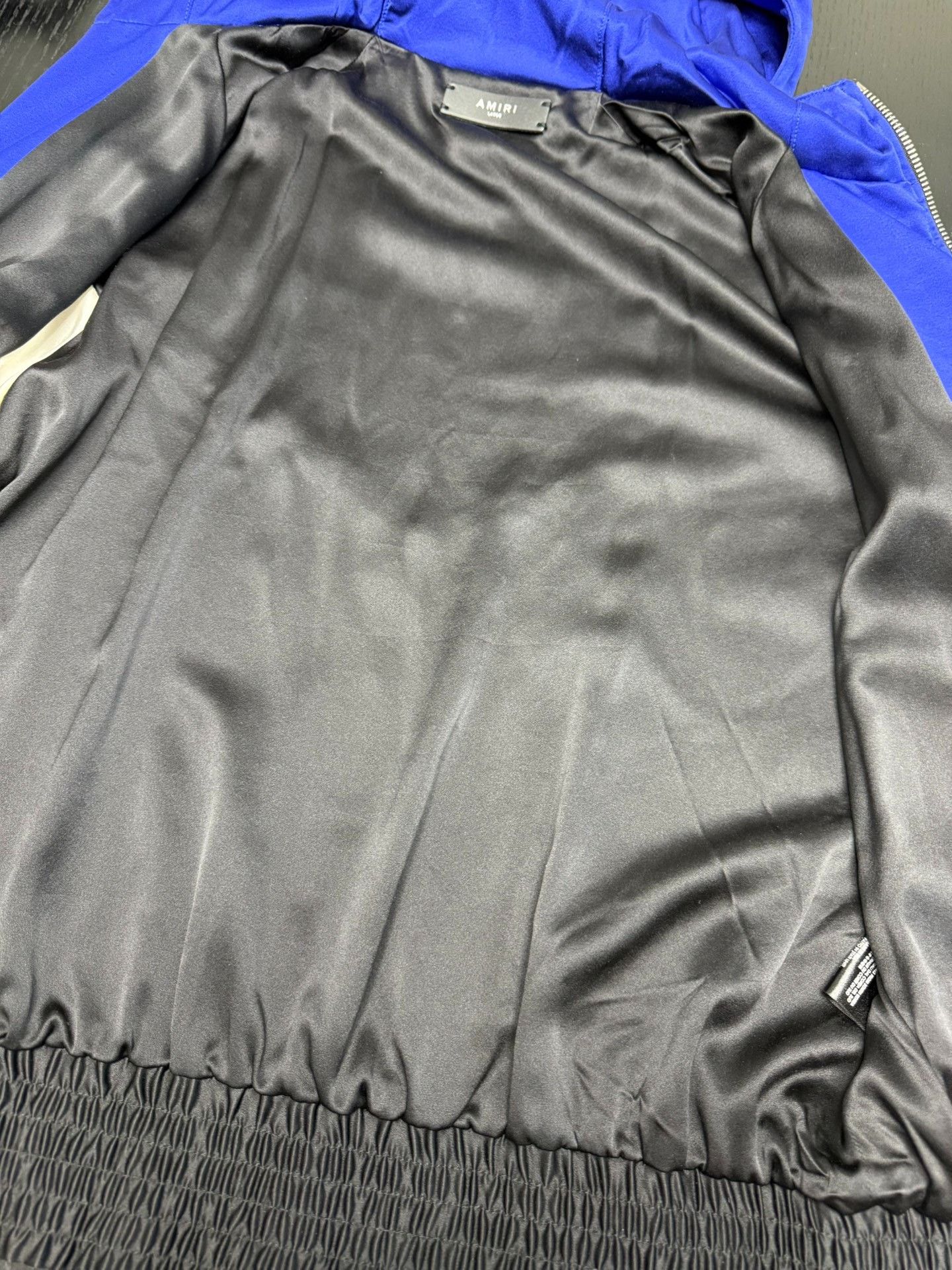 Amiri AMIRI Silk Zip Hoodie Jacket Size US L / EU 52-54 / 3 - 7 Thumbnail