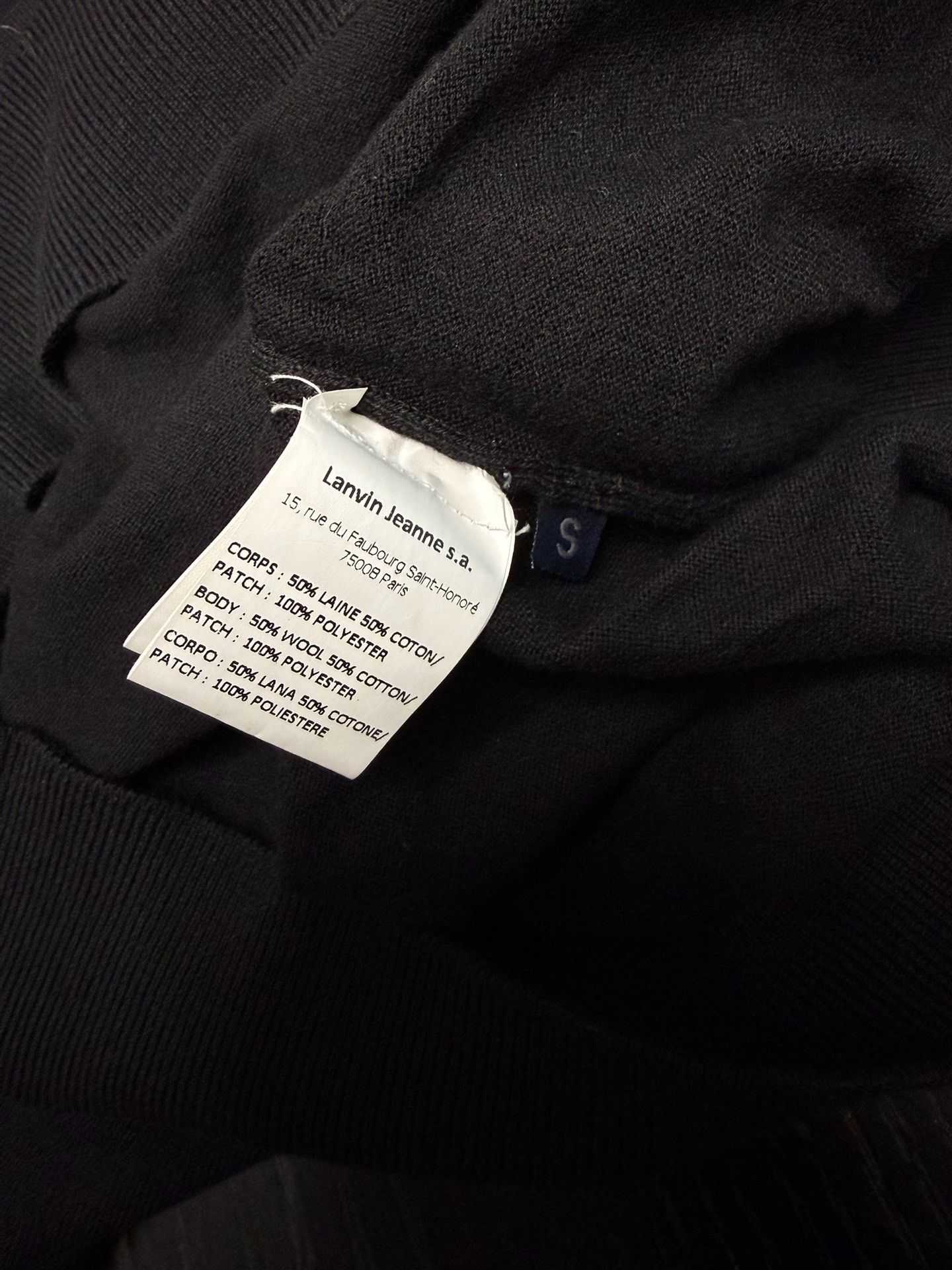Lanvin Lanvin Wool Blend Pullover Sweater S Size S / US 4 / IT 40 - 6 Thumbnail