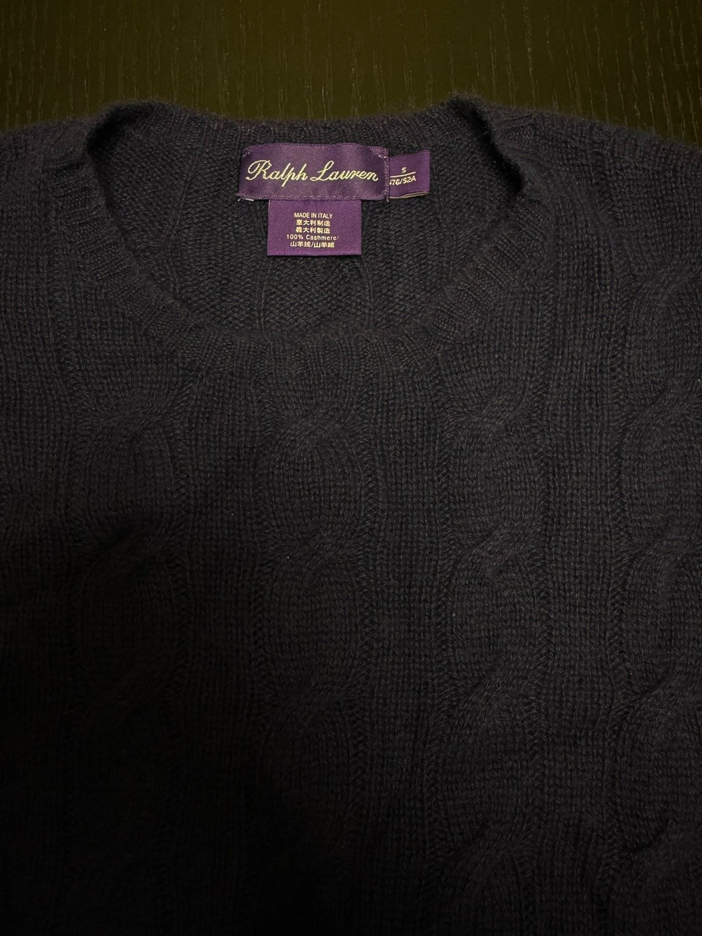 Ralph Lauren Purple Label Ralph Lauren Purple Label Cashmere Crewneck Sweater Size US S / EU 44-46 / 1 - 4 Thumbnail