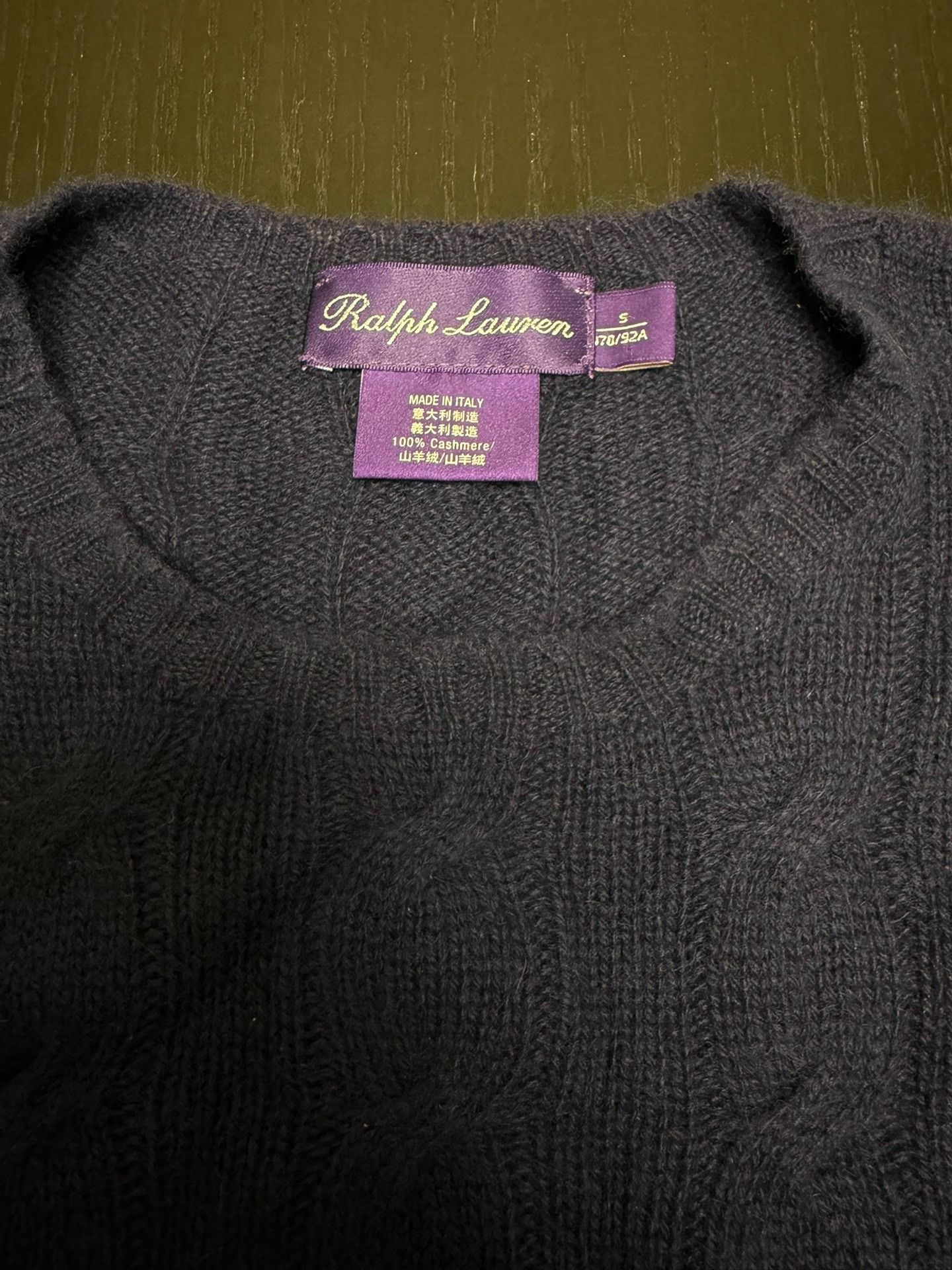 Ralph Lauren Purple Label Ralph Lauren Purple Label Cashmere Crewneck Sweater Size US S / EU 44-46 / 1 - 3 Thumbnail