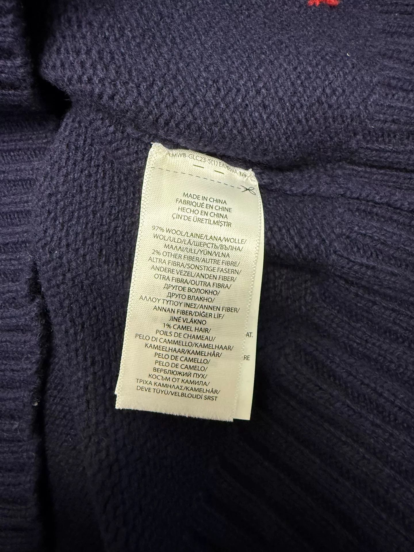 Polo Ralph Lauren Ralph Lauren Polo Bear Wool Sweater Size US M / EU 48-50 / 2 - 7 Thumbnail