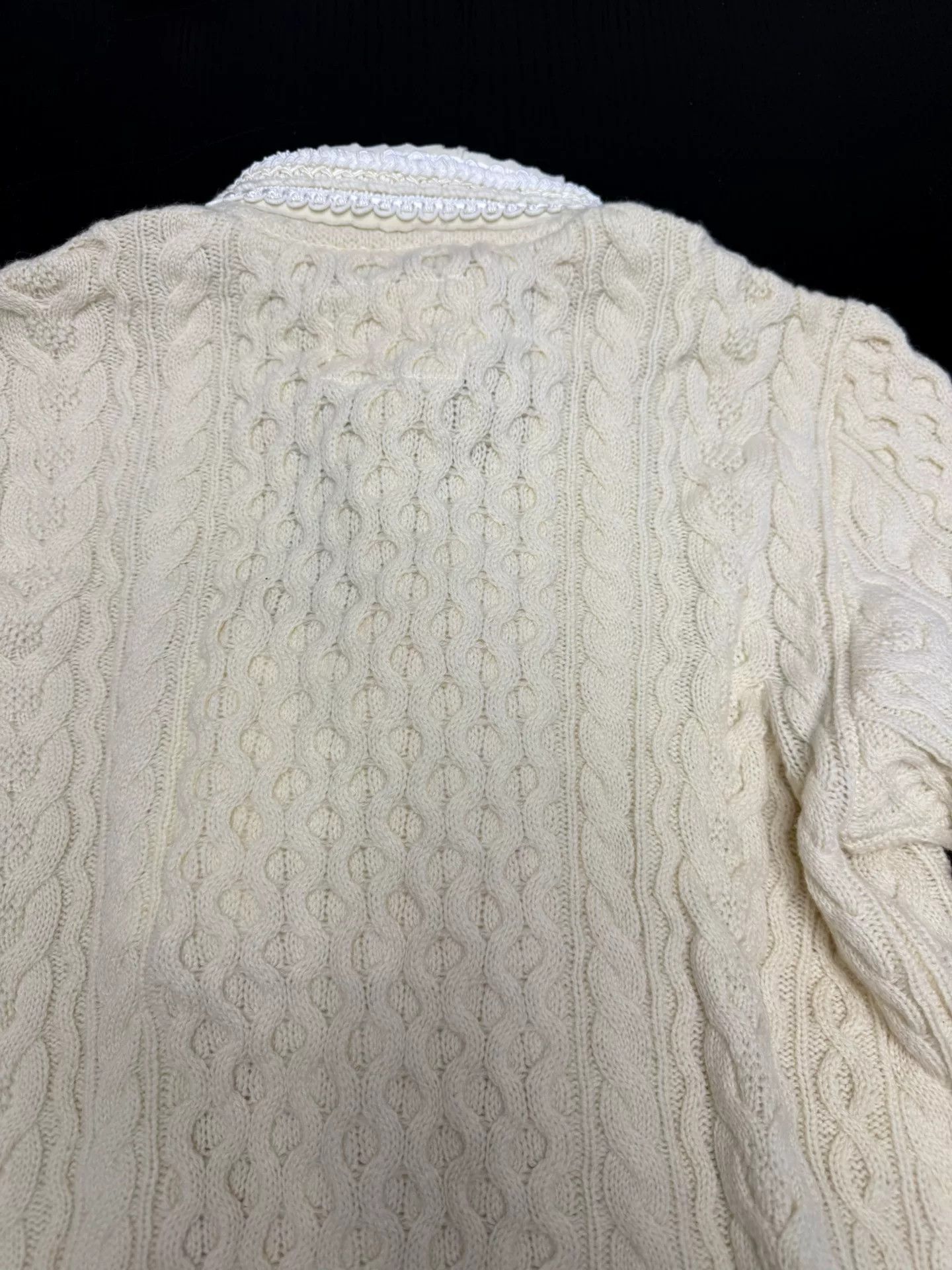 Sacai Sacai Pure Wool Knit Coat Size S / US 4 / IT 40 - 9 Thumbnail