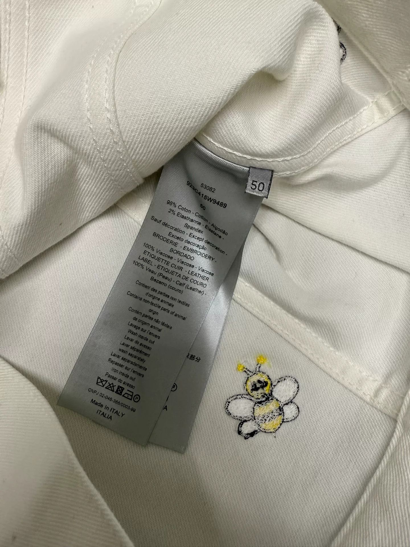 Dior Dior x KAWS Denim Jacket Size US M / EU 48-50 / 2 - 7 Thumbnail
