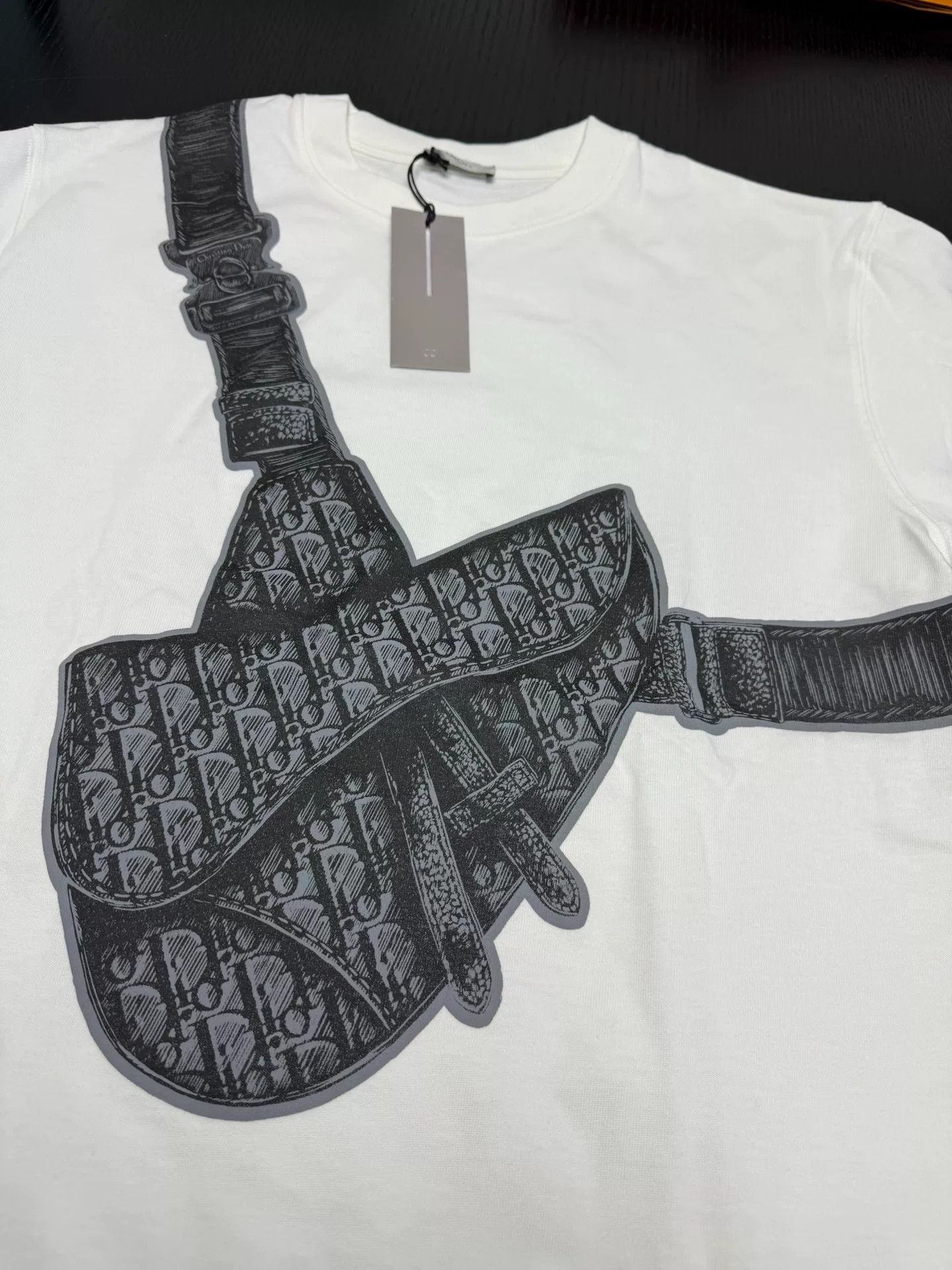 Dior Dior Saddle Bag Monogram Logo Short Sleeve T-Shirt Size US L / EU 52-54 / 3 - 5 Thumbnail