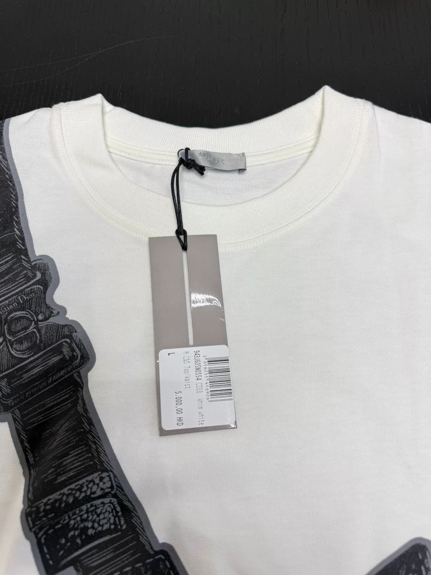 Dior Dior Saddle Bag Monogram Logo Short Sleeve T-Shirt Size US L / EU 52-54 / 3 - 3 Thumbnail