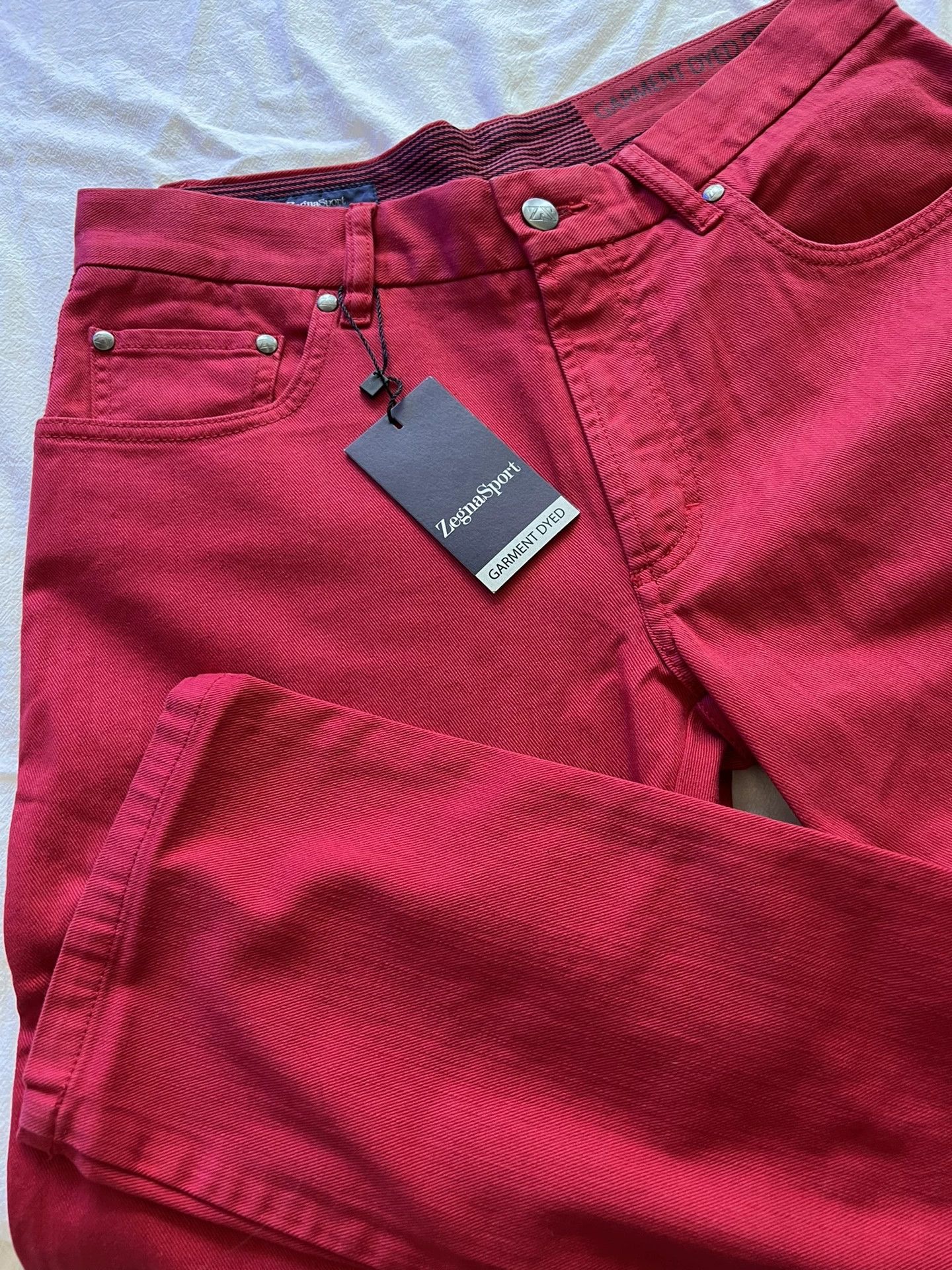 Ermenegildo Zegna Zegna Sport Cotton Slim Fit Jeans Size US 32 / EU 48 - 3 Thumbnail