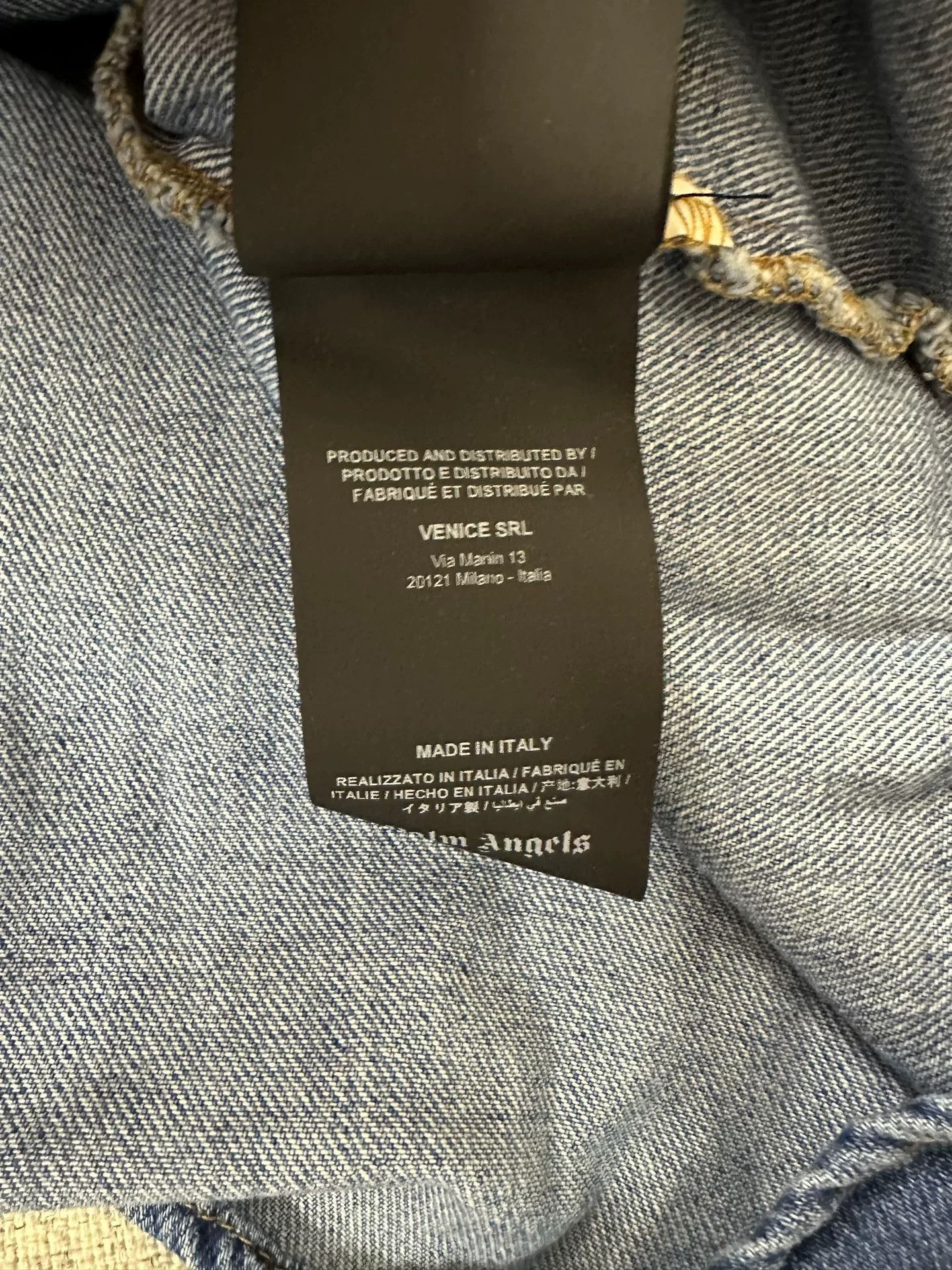 Palm Angels Palm Angels Denim Shirt Jacket Size US S / EU 44-46 / 1 - 8 Thumbnail