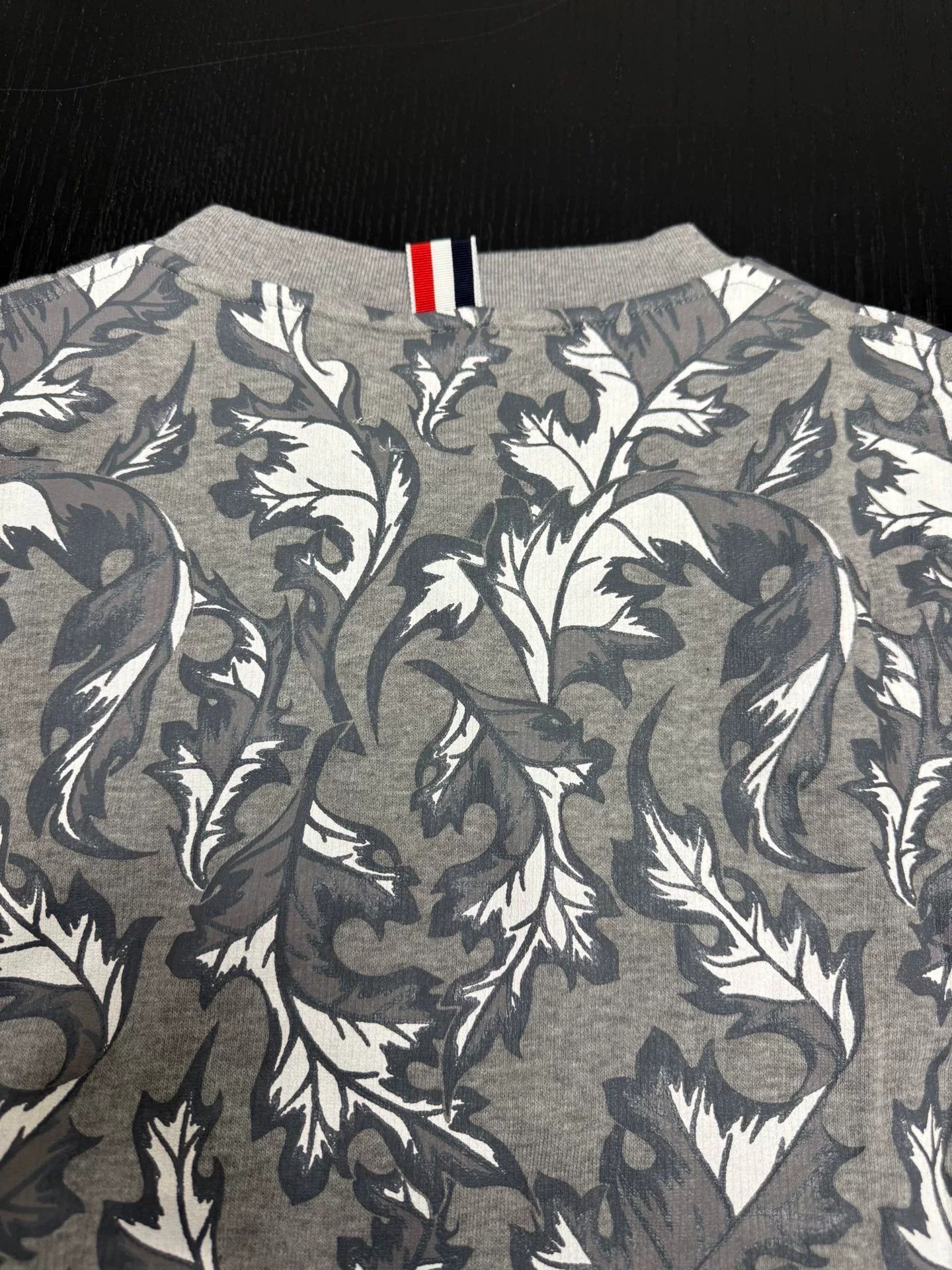 Thom Browne Thom Browne Maple Leaf Print Sweatshirt Size US M / EU 48-50 / 2 - 8 Thumbnail