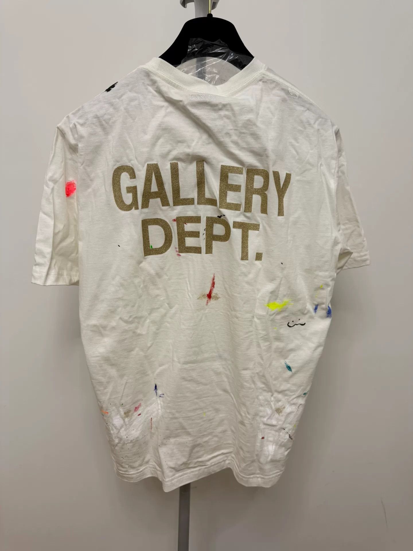 Gallery Dept. Lanvin x Gallery Dept Splatter Short Sleeve T-shirt Size US XL / EU 56 / 4 - 2 Thumbnail