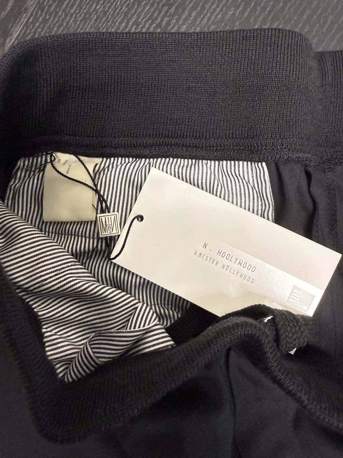N.Hoolywood N. Hoolywood Black Casual Trousers Size US 38 / EU 54 - 4 Thumbnail