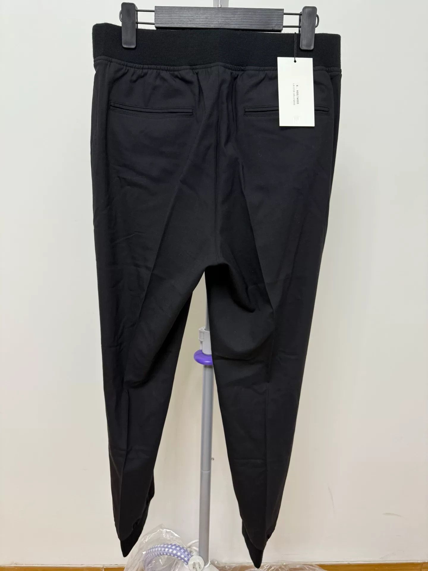 N.Hoolywood N. Hoolywood Black Casual Trousers Size US 38 / EU 54 - 2 Thumbnail