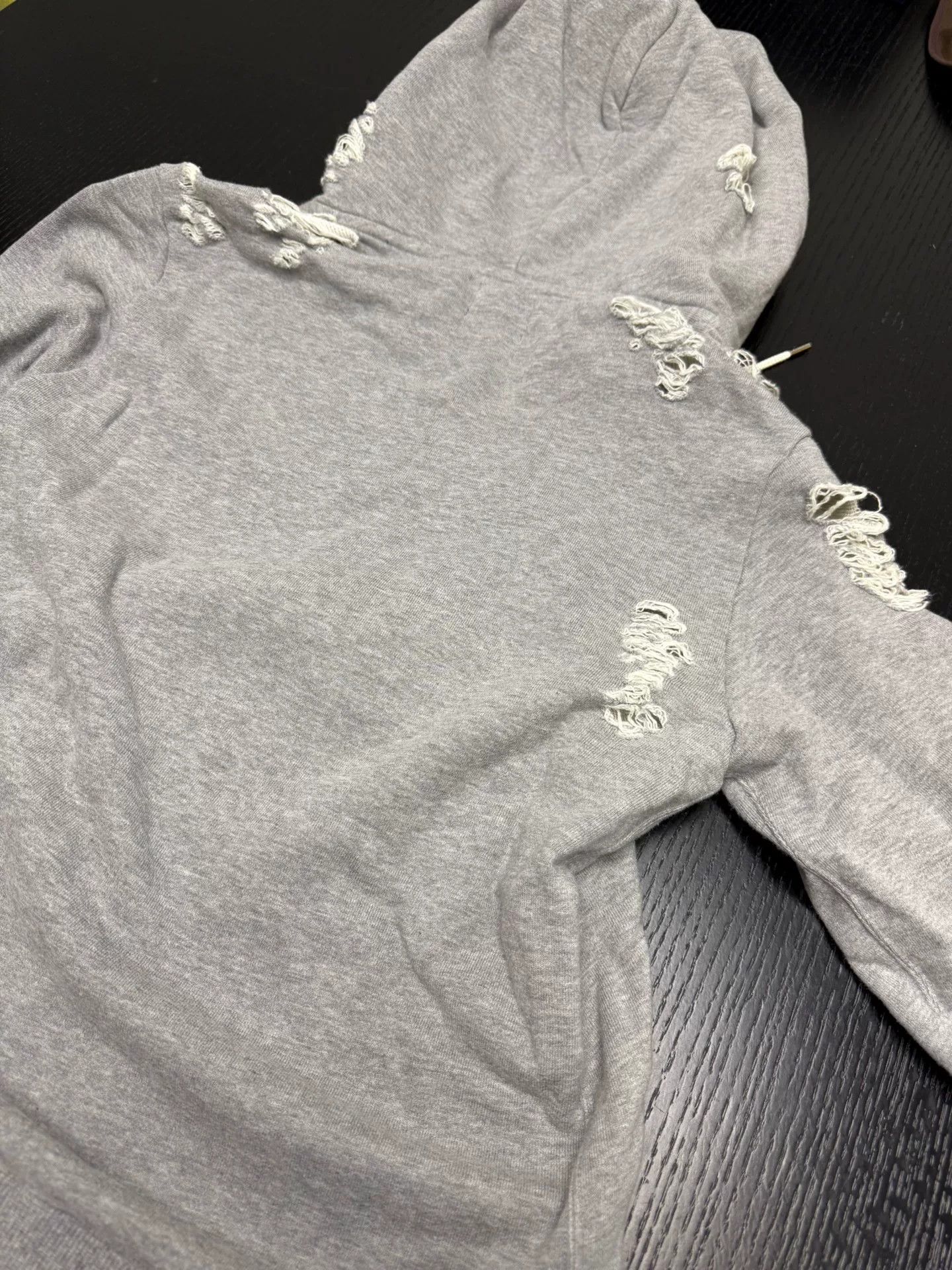 Maison MIHARA YASUHIRO Mihara Yasuhiro Distressed Hoodie Jacket Size US S / EU 44-46 / 1 - 8 Thumbnail