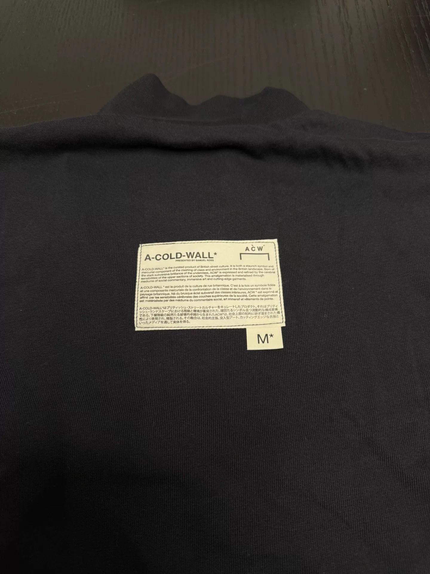 Samuel Ross A-COLD-WALL ACW Short Sleeve T-shirt M Size US M / EU 48-50 / 2 - 7 Thumbnail