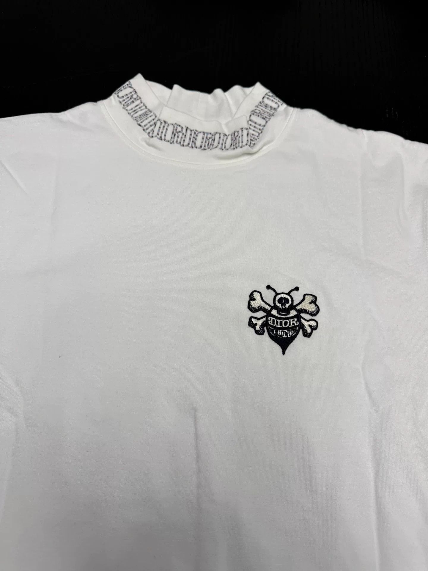Dior Dior x Stussy Bee Embroidered T-Shirt Size US L / EU 52-54 / 3 - 3 Thumbnail