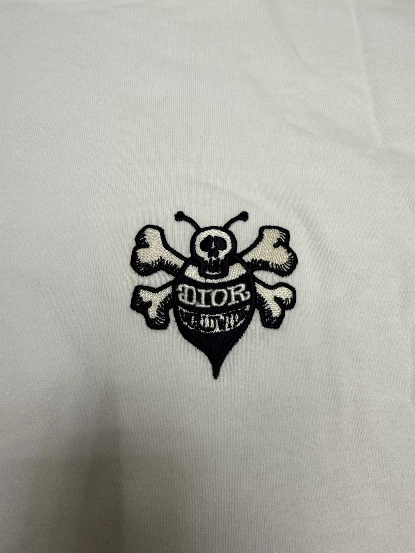 Dior Dior x Stussy Bee Embroidered T-Shirt Size US L / EU 52-54 / 3 - 4 Thumbnail