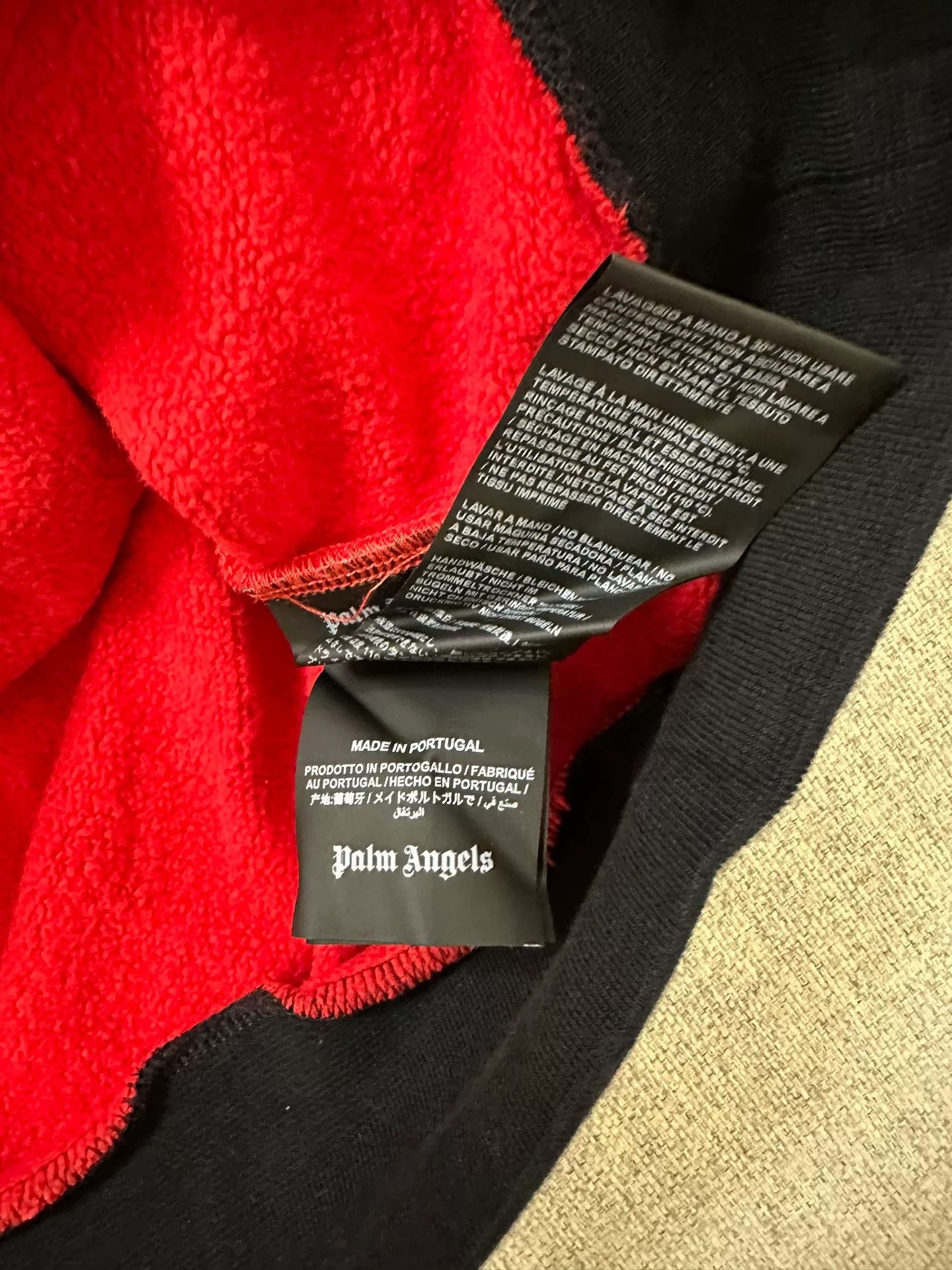Palm Angels Palm Angels Spliced Zip Hoodie Jacket Size US M / EU 48-50 / 2 - 6 Thumbnail
