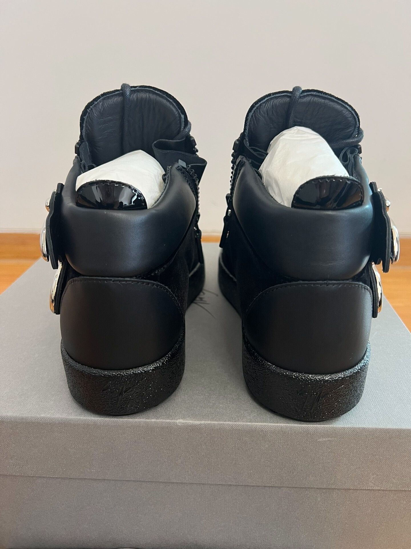 Giuseppe Zanotti Giuseppe Zanotti High-Top Sneakers Size US 8 / EU 41 - 5 Thumbnail