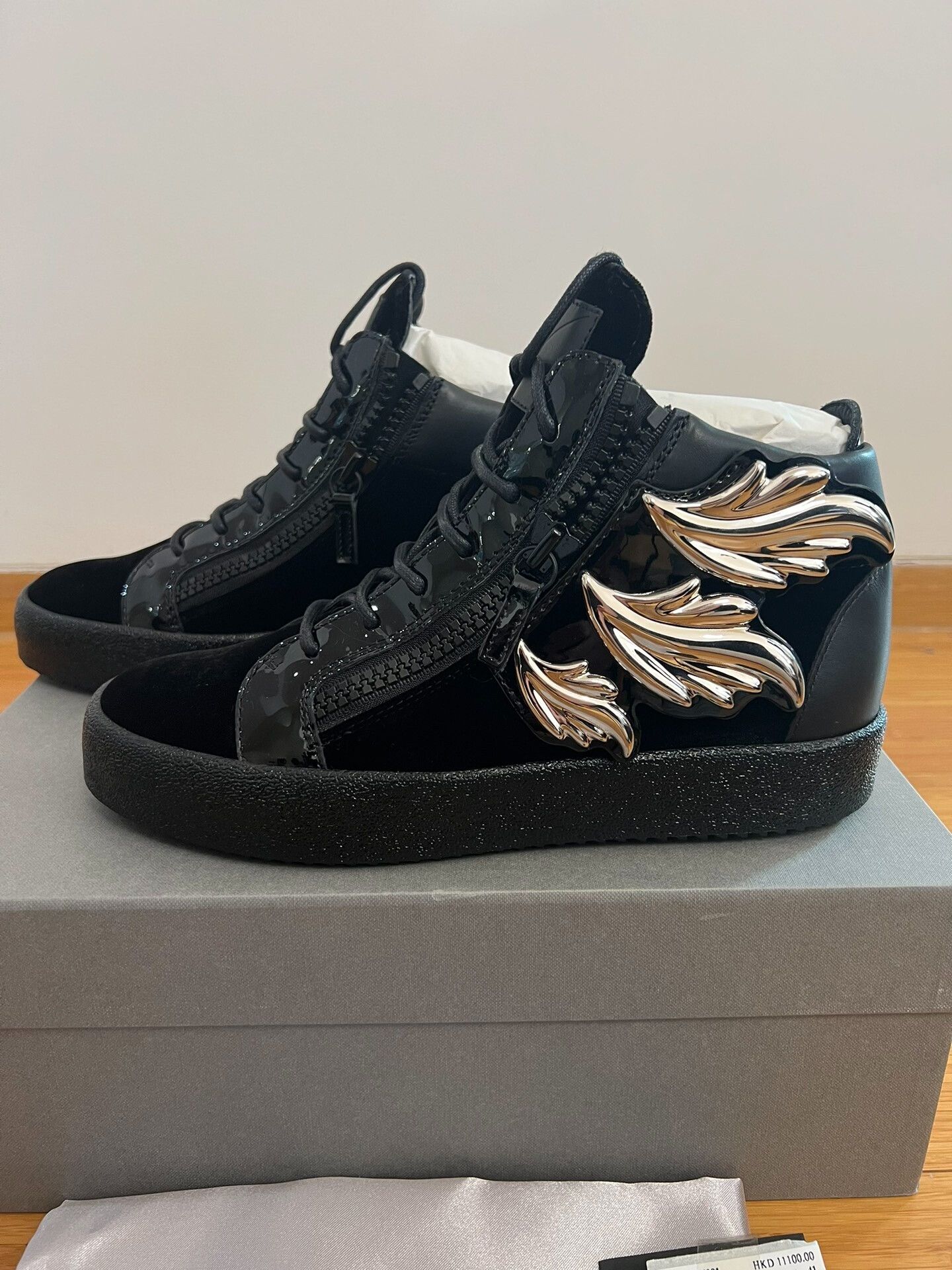 Giuseppe Zanotti Giuseppe Zanotti High-Top Sneakers Size US 8 / EU 41 - 4 Thumbnail