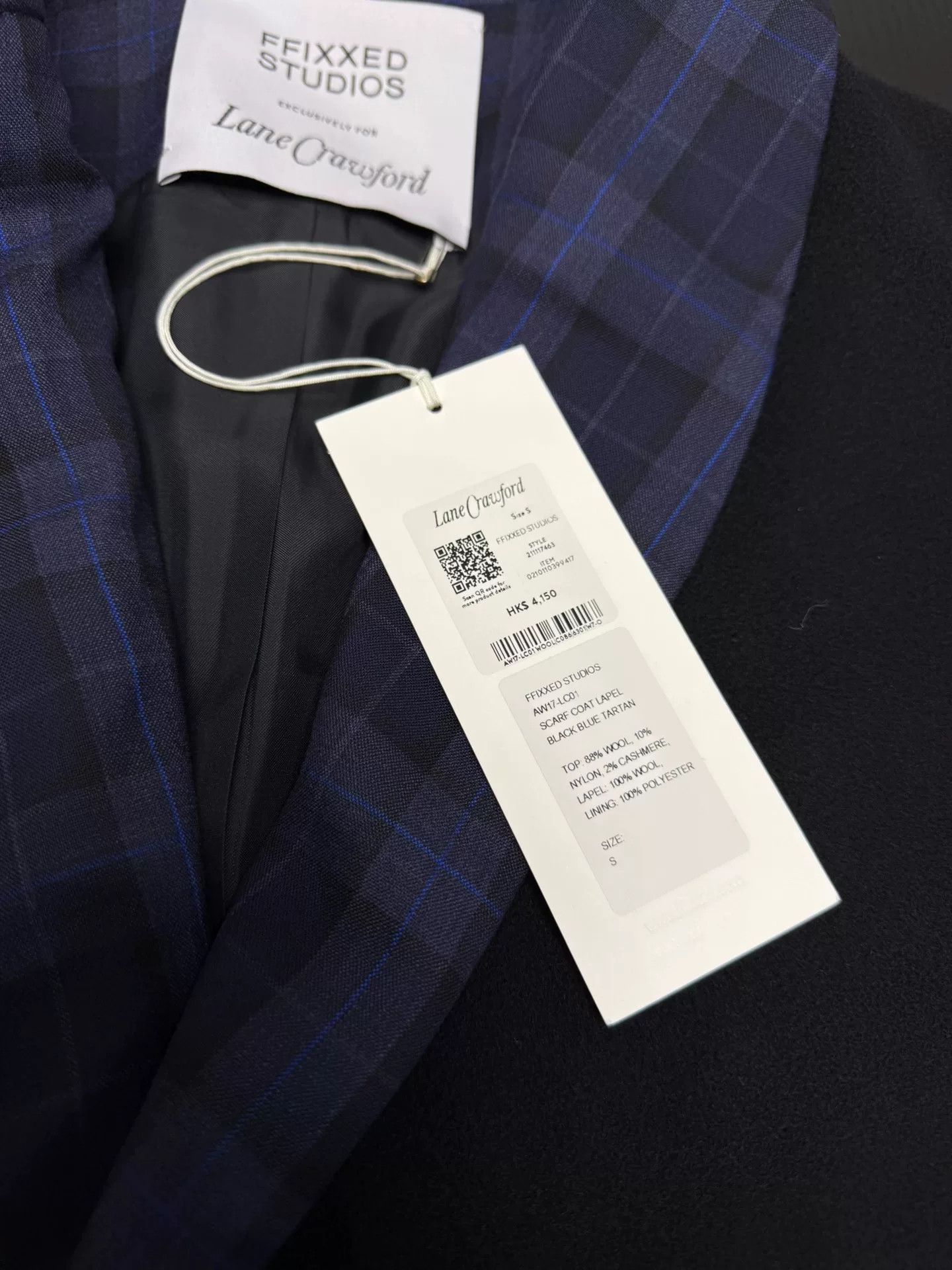 FFIXXED STUDIOS Ffixxed Studios Wool Cashmere Formal Coat S Size US S / EU 44-46 / 1 - 4 Thumbnail
