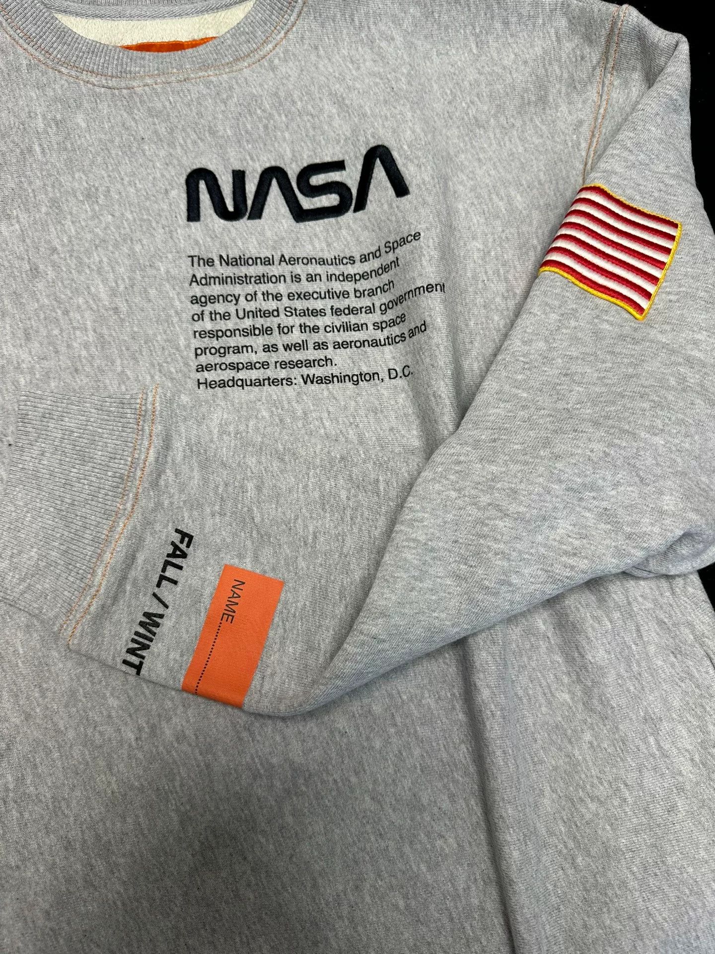 Heron Preston Heron Preston NASA Collaboration Hoodie Size US S / EU 44-46 / 1 - 5 Thumbnail