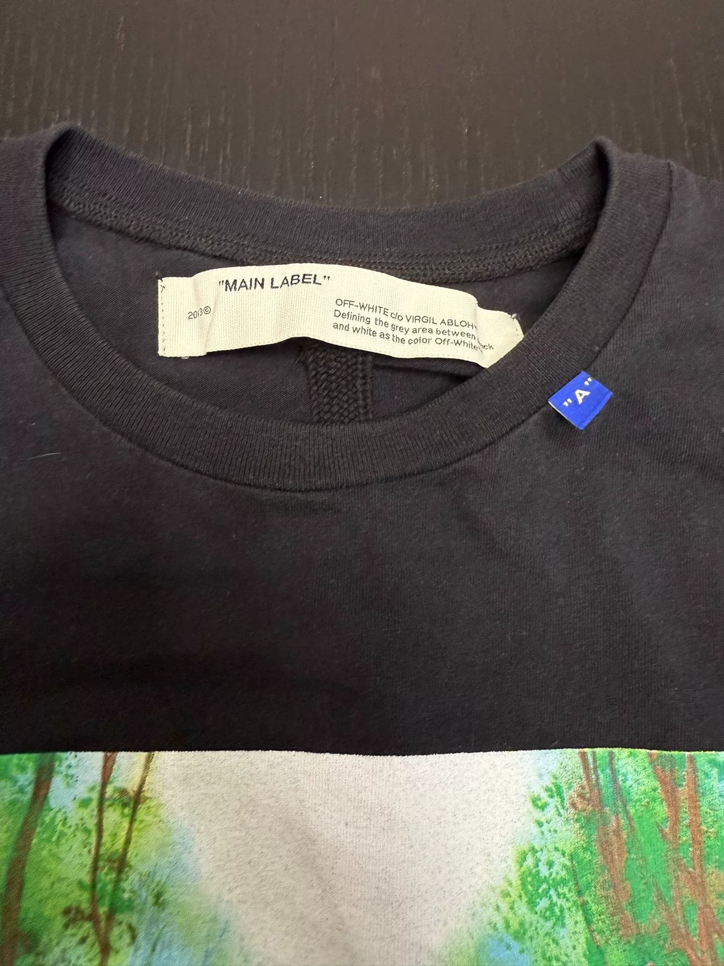 Off-White Off-White Waterfall Print Short Sleeve Tee Size US S / EU 44-46 / 1 - 4 Thumbnail